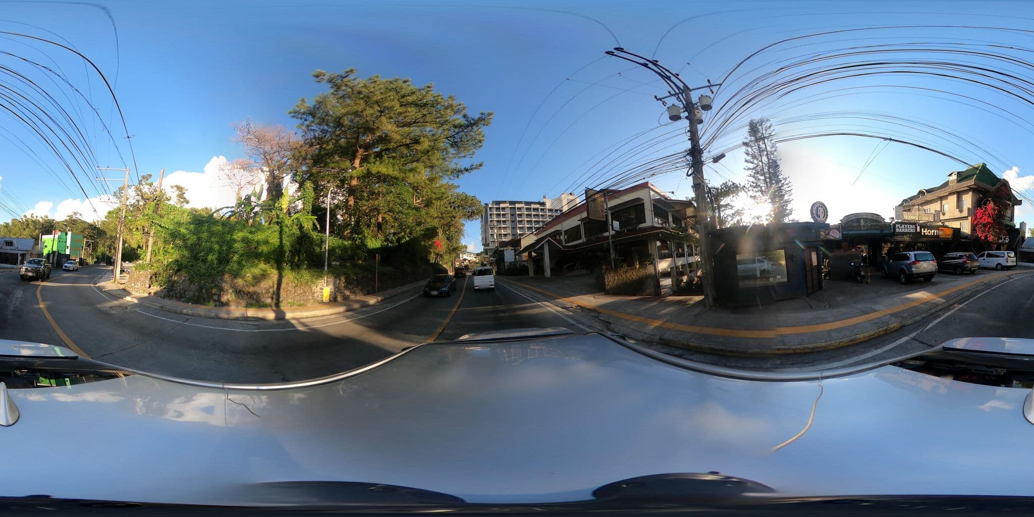 Street view near Casa Generosa, Baguio
