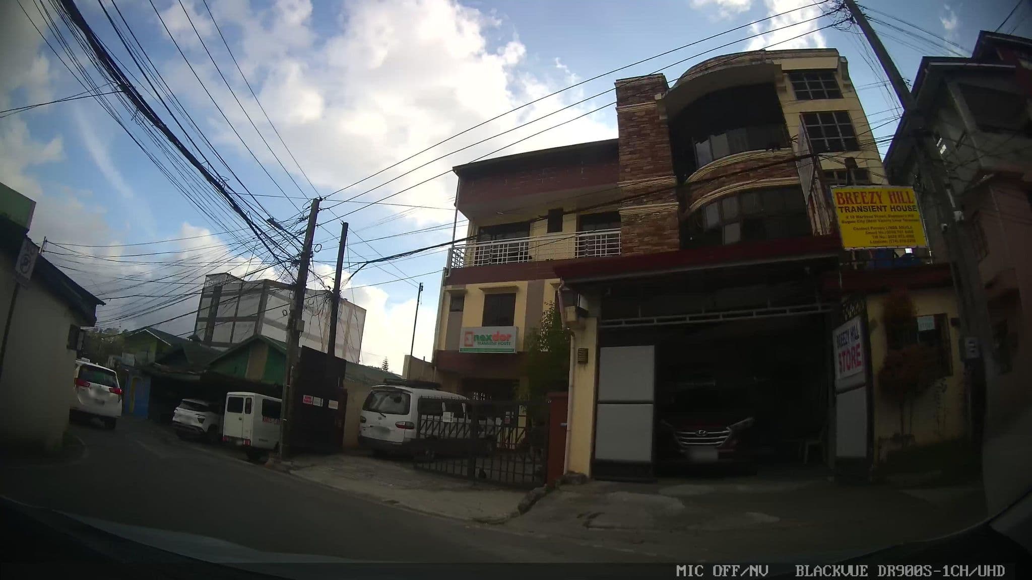 Street view near Breezy Hills Transient House, Baguio