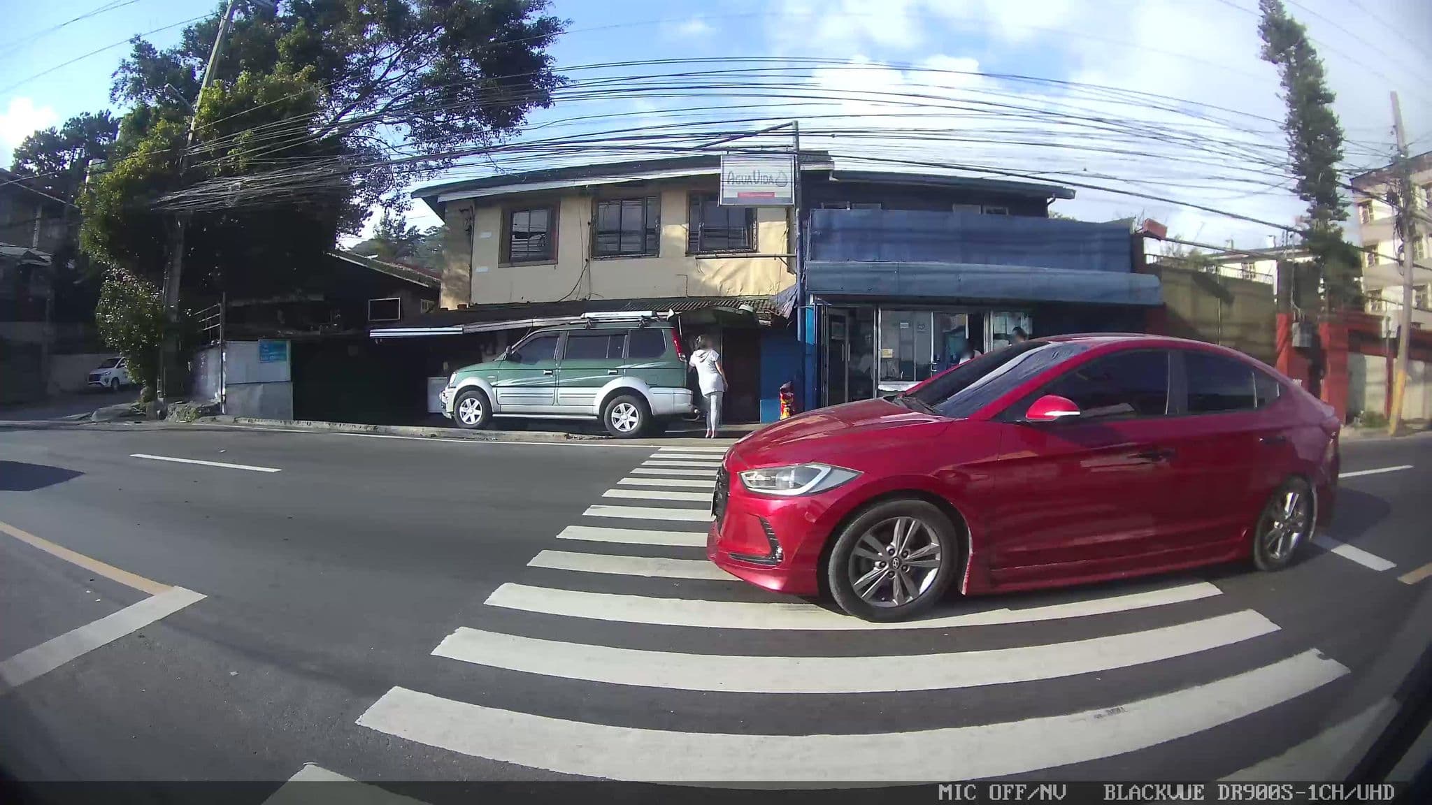 Street view near Blue Mountain Hotel, Baguio
