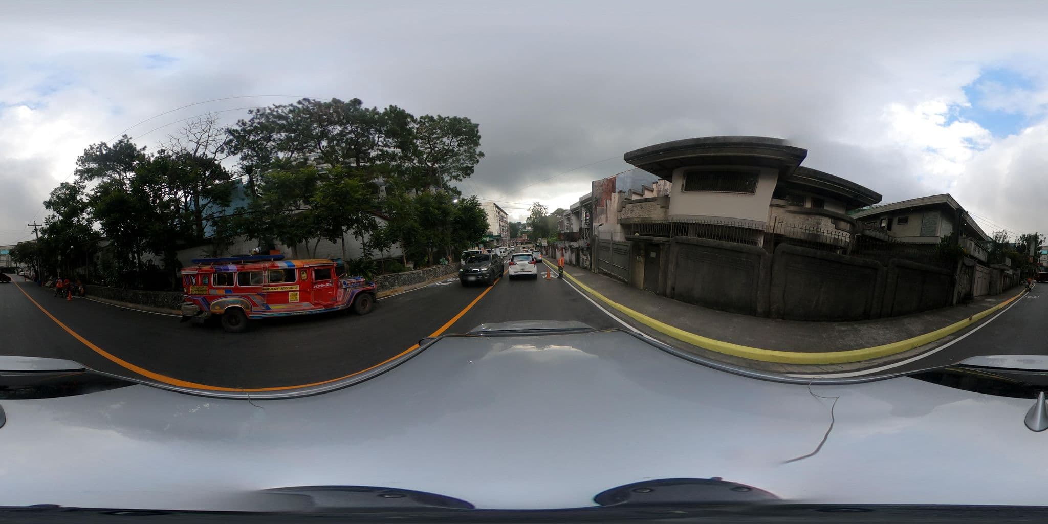 Street view near Segundo Transient, Baguio