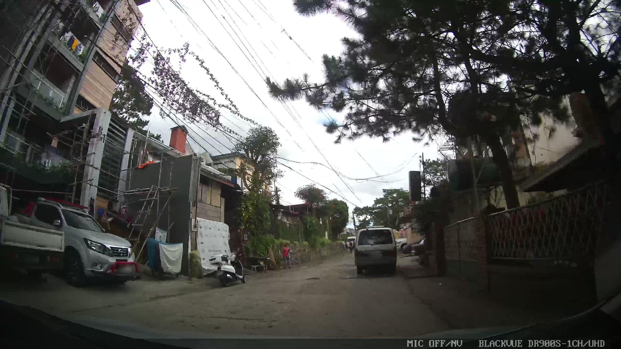 Street view near Medrano's Apartelle, Baguio
