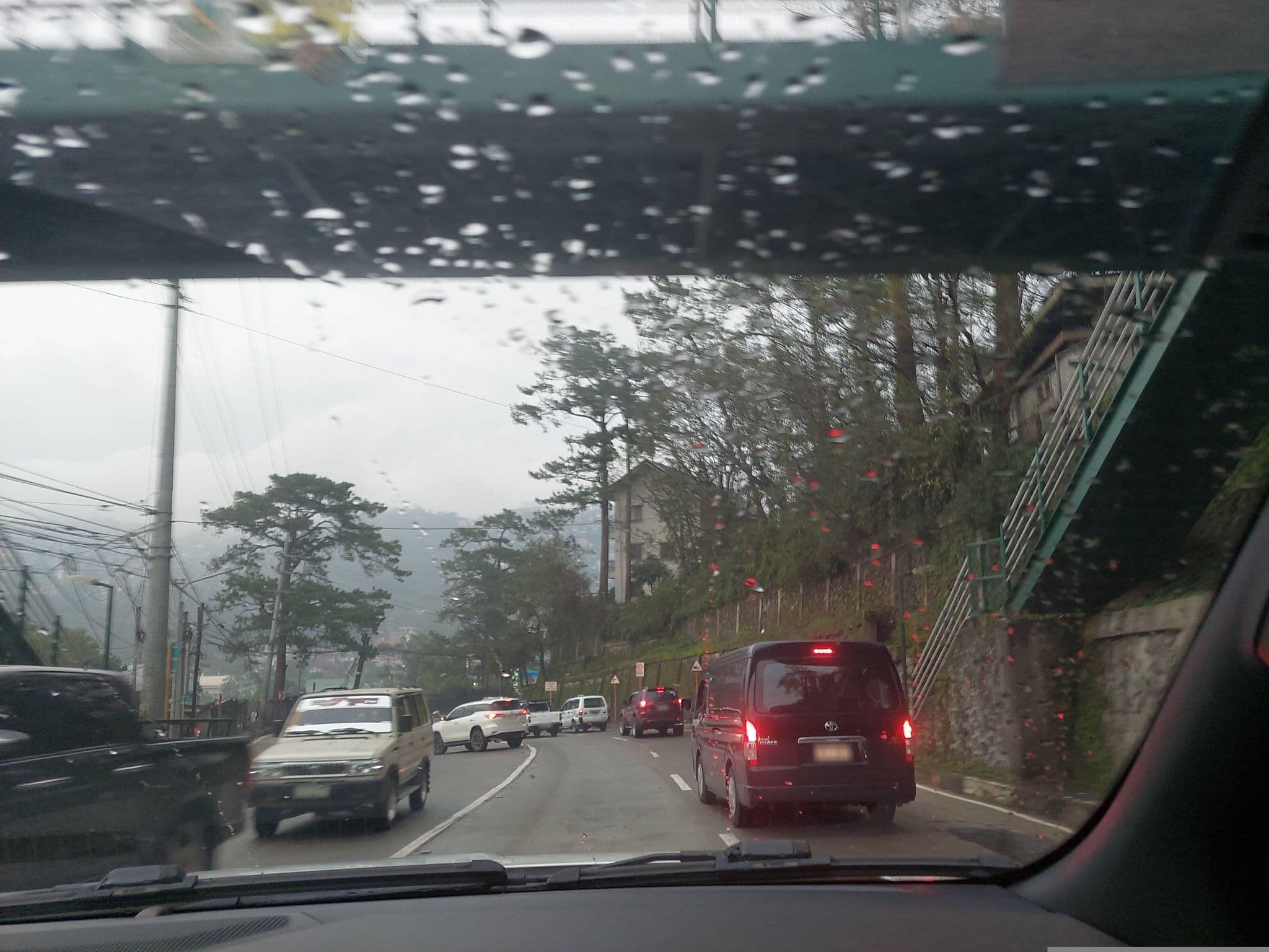 Street view near Gestdan Centrum, Baguio