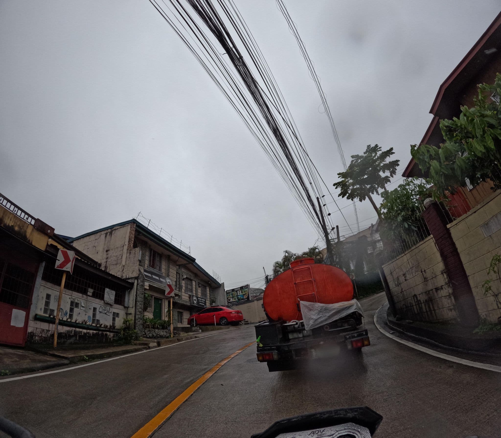 Street view near MBI Apartelle, Baguio