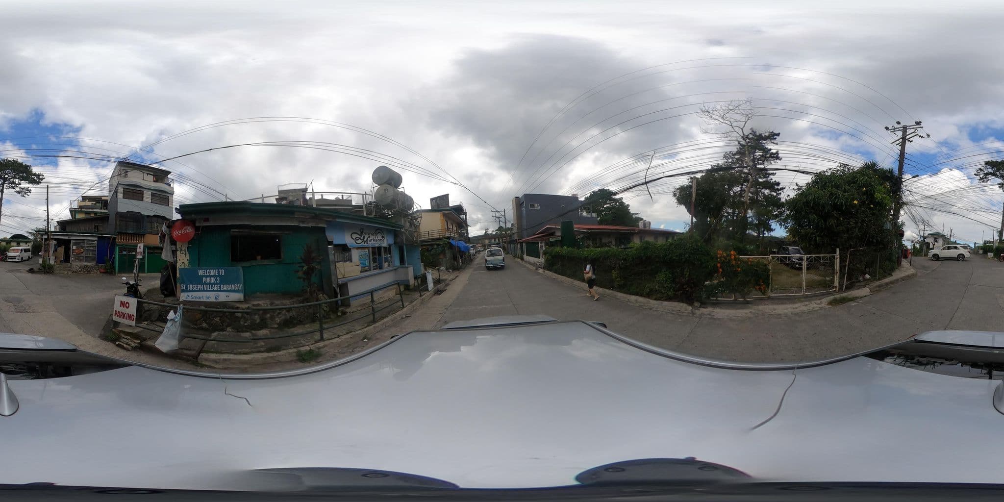 Street view near High Life Transient House, Baguio