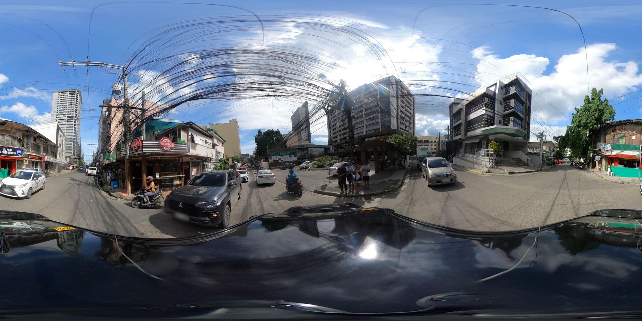 Street view near Adelfa Hotel, Cebu City — © Kaart---360 (CC BY-SA · Mapillary)