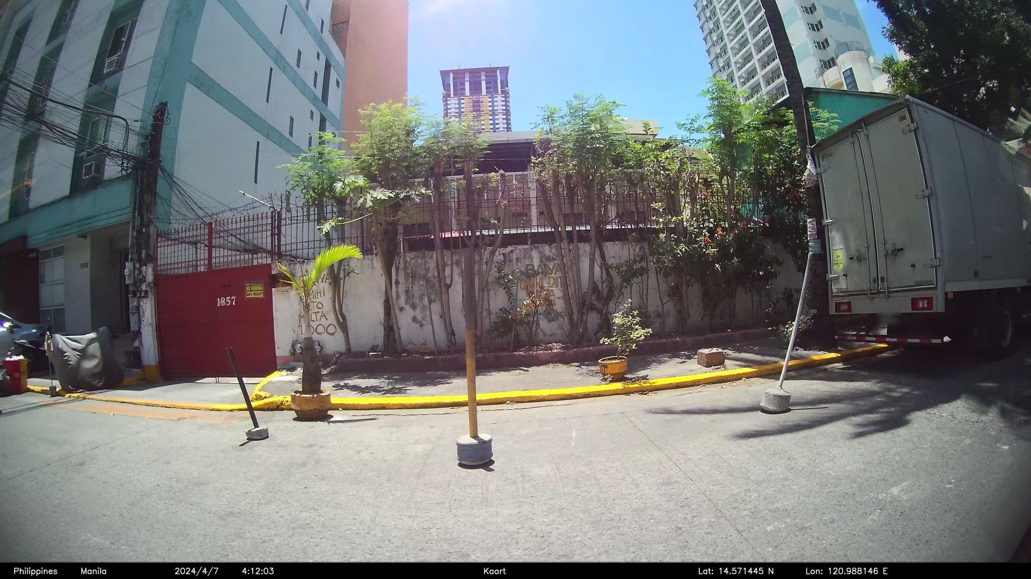 Street view near M Chereville Hotel Manila, Paco — © kaart_4 (CC BY-SA · Mapillary)