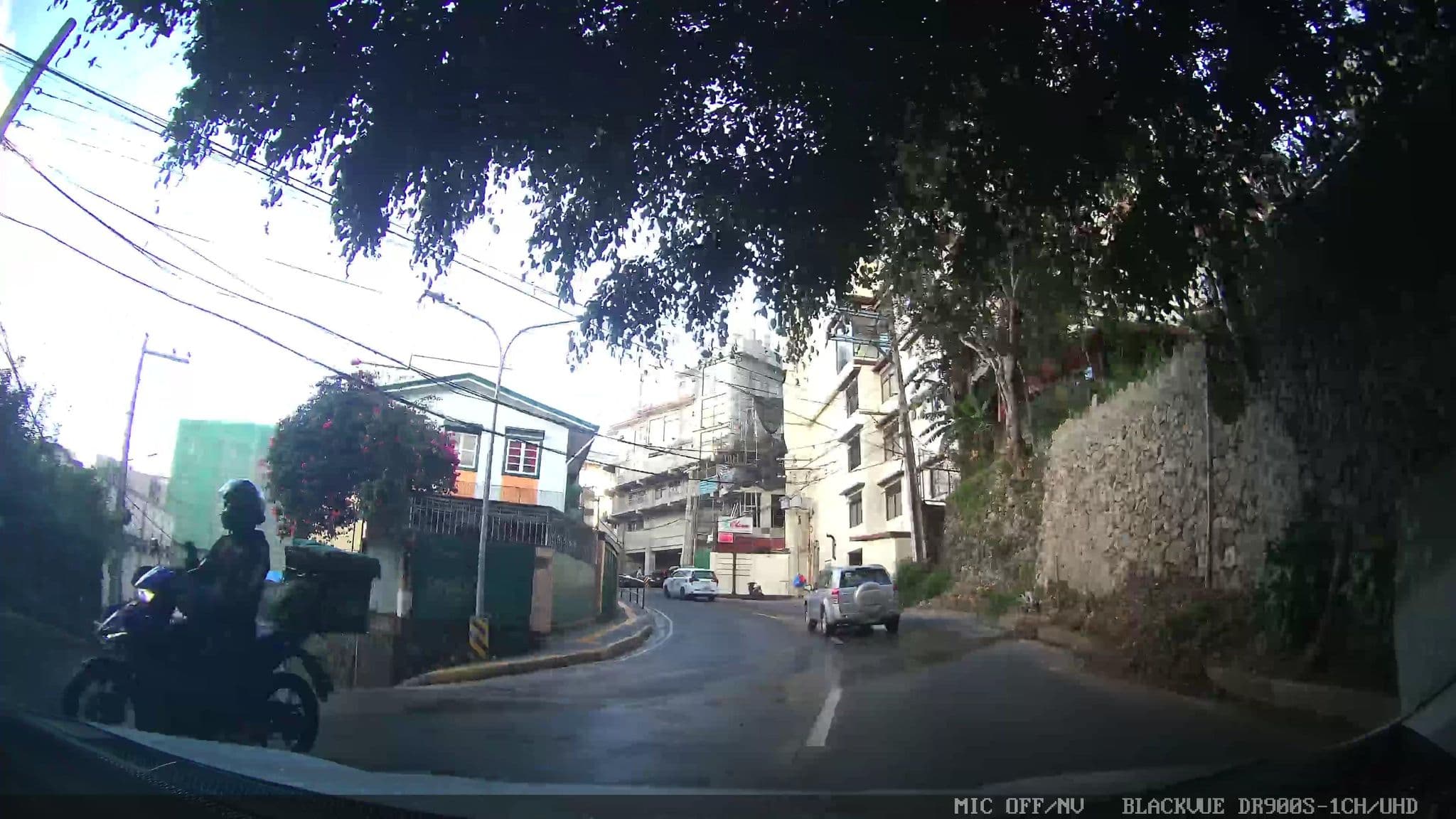 Street view near Olive Town Center and Hotel, Baguio