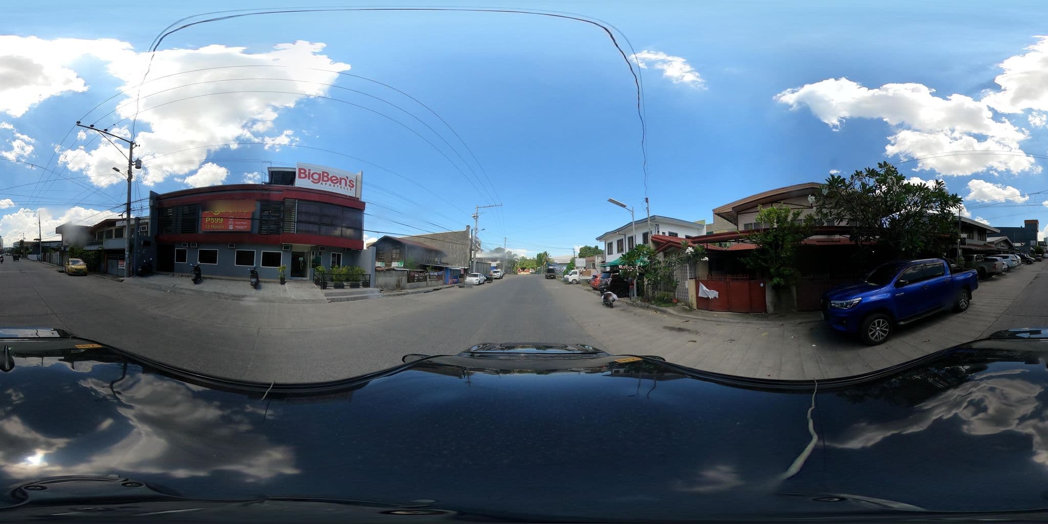 Street view near BigBen's Apartelle, Davao — © kaart_360 (CC BY-SA · Mapillary)