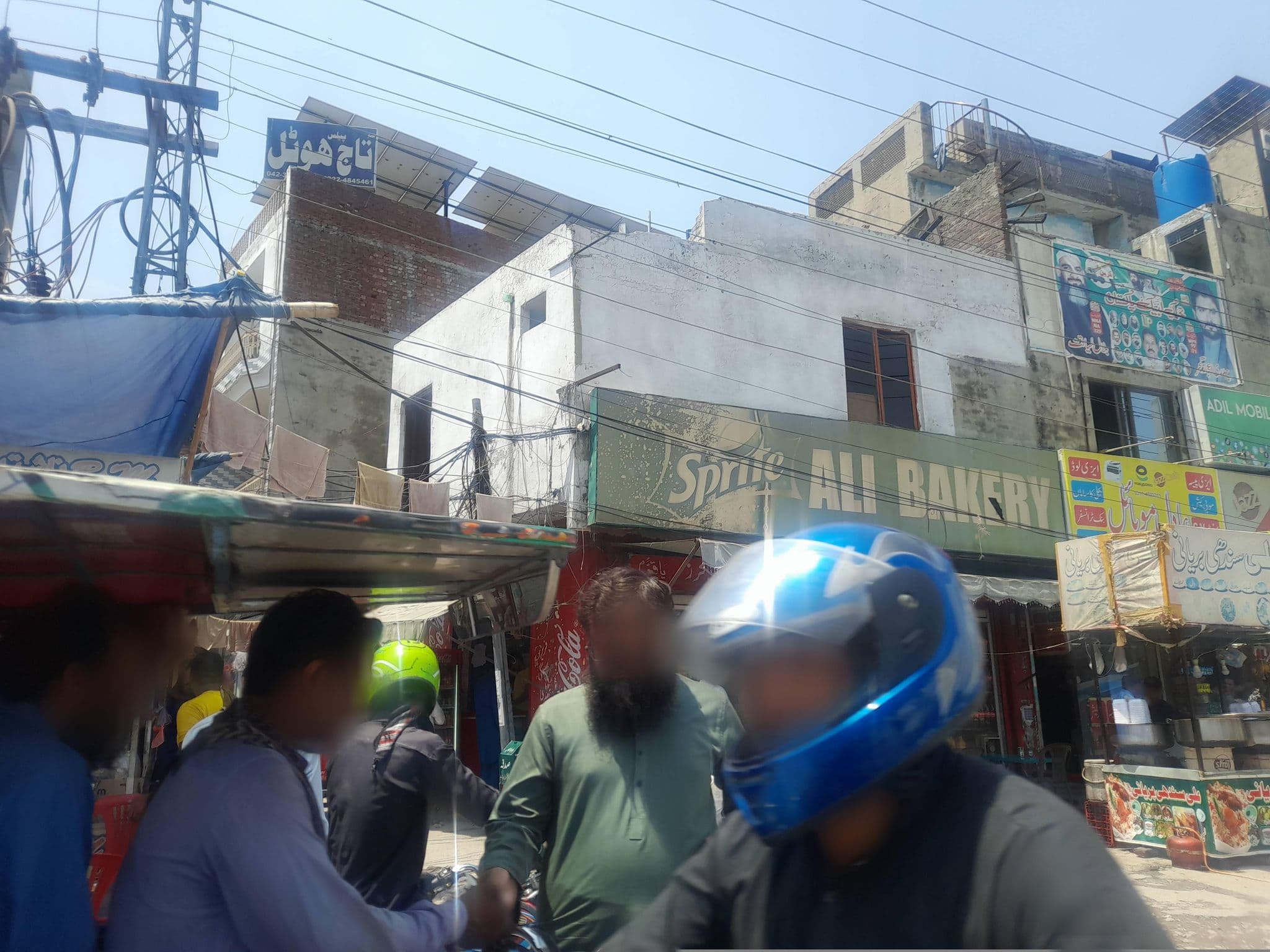 Street view near Taj, Lahore — © Zain_Ali (CC BY-SA · Mapillary)