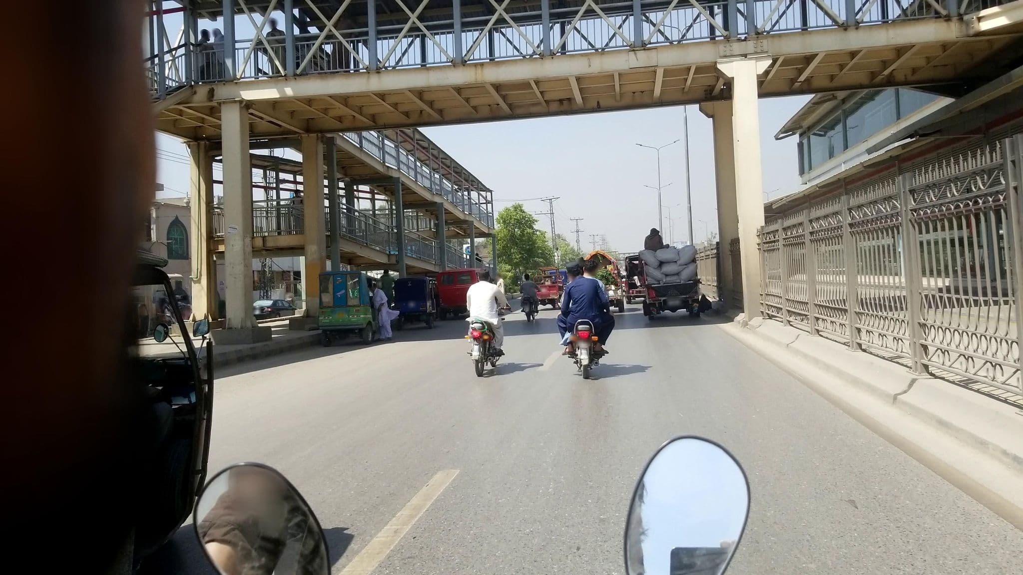 Street view near Marhaba, Peshawar — © RobinGoix (CC BY-SA · Mapillary)