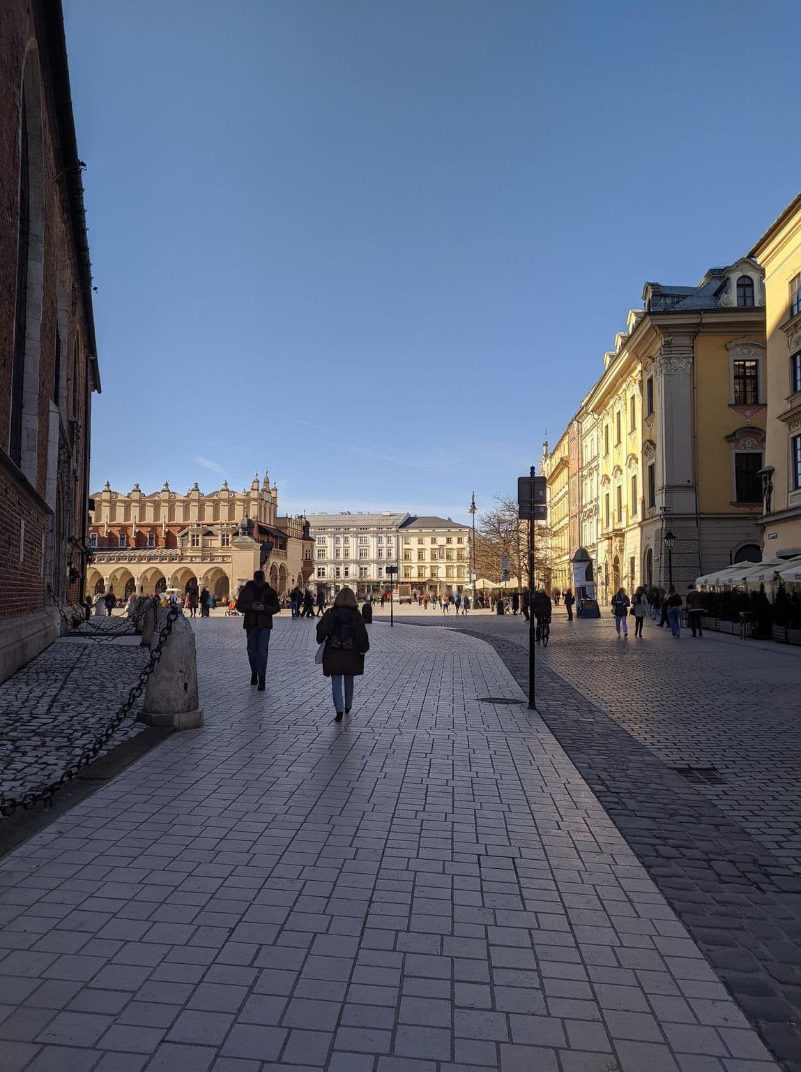 Street view near Elektor, Kraków