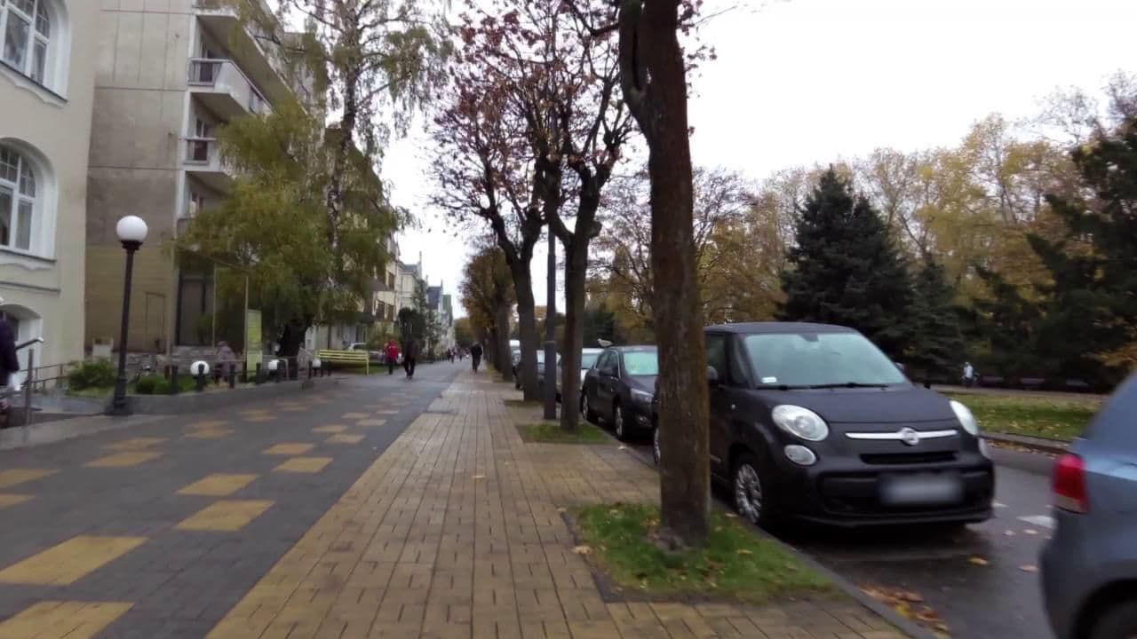 Street view near Sanatorium Bursztyn, Świnoujście — © masterofnoroad (CC BY-SA · Mapillary)