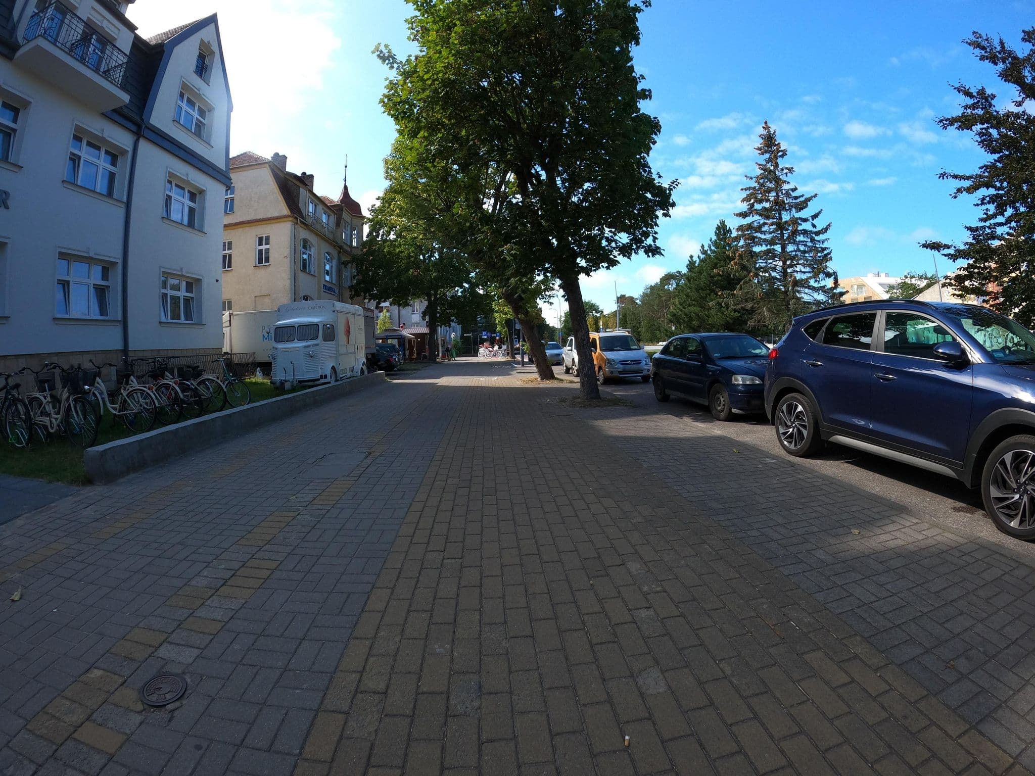 Street view near Ośrodek Wczasowy Zefir, Świnoujście — © masterofnoroad (CC BY-SA · Mapillary)