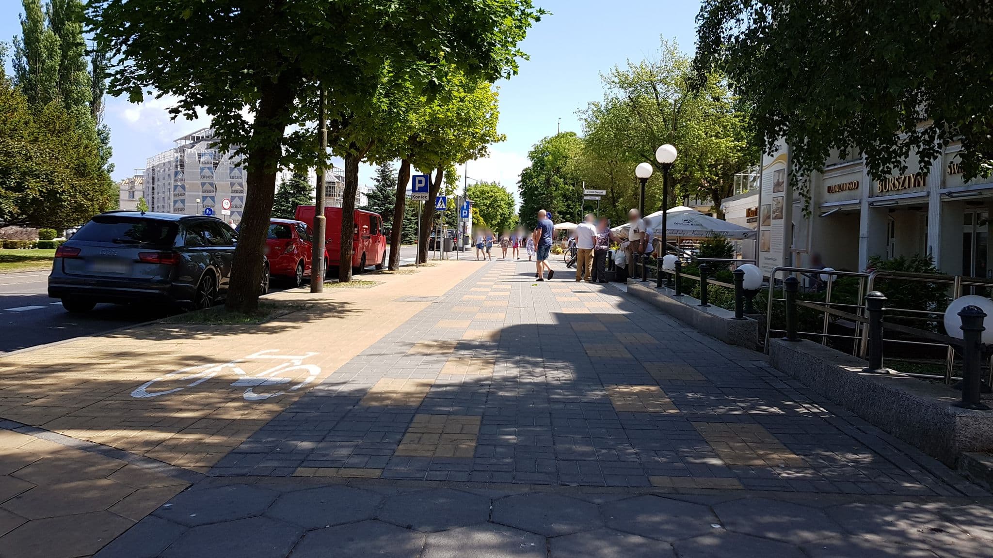 Street view near Dom Wczasowy Koral, Świnoujście — © masterofnoroad (CC BY-SA · Mapillary)