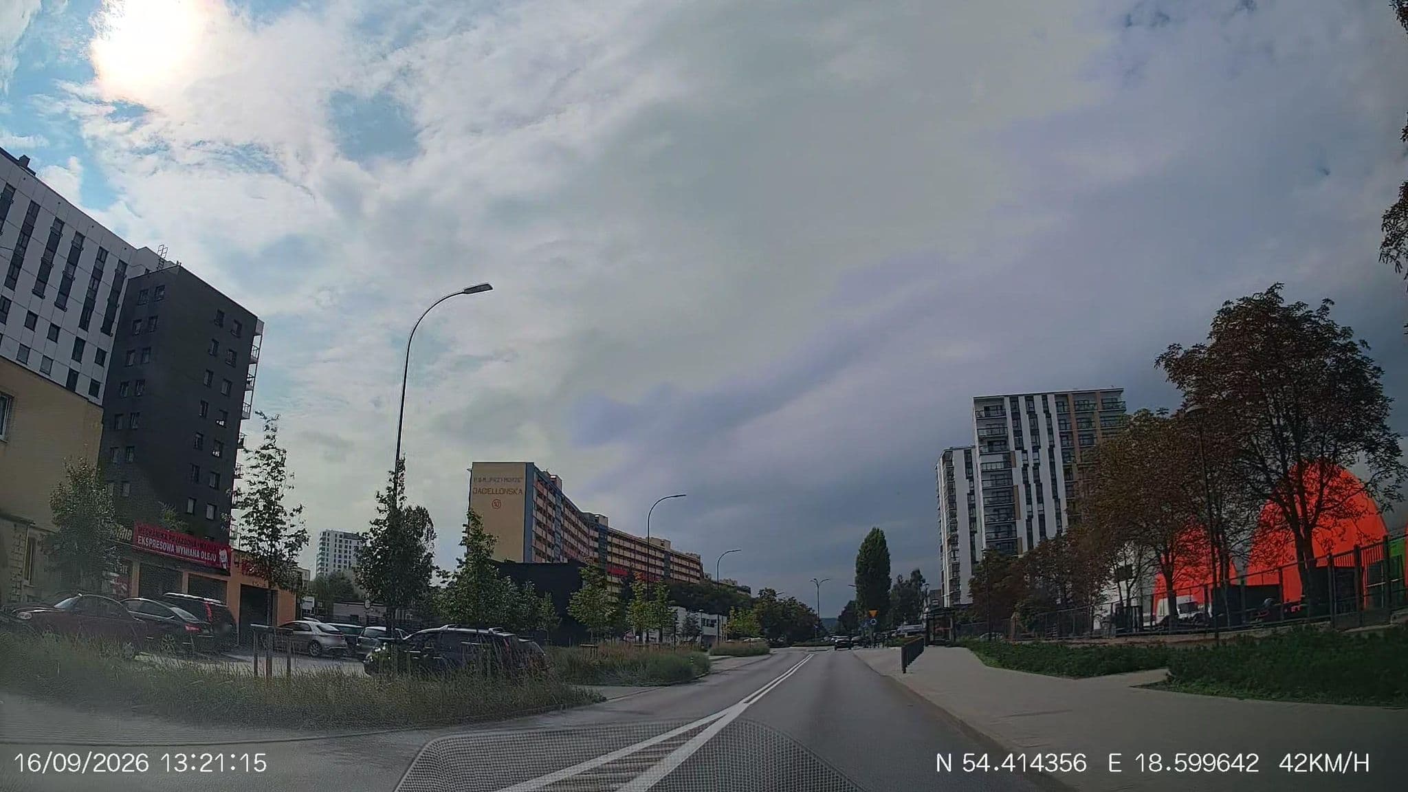 Street view near Adlon, Przymorze Wielkie — © Driven2574 (CC BY-SA · Mapillary)
