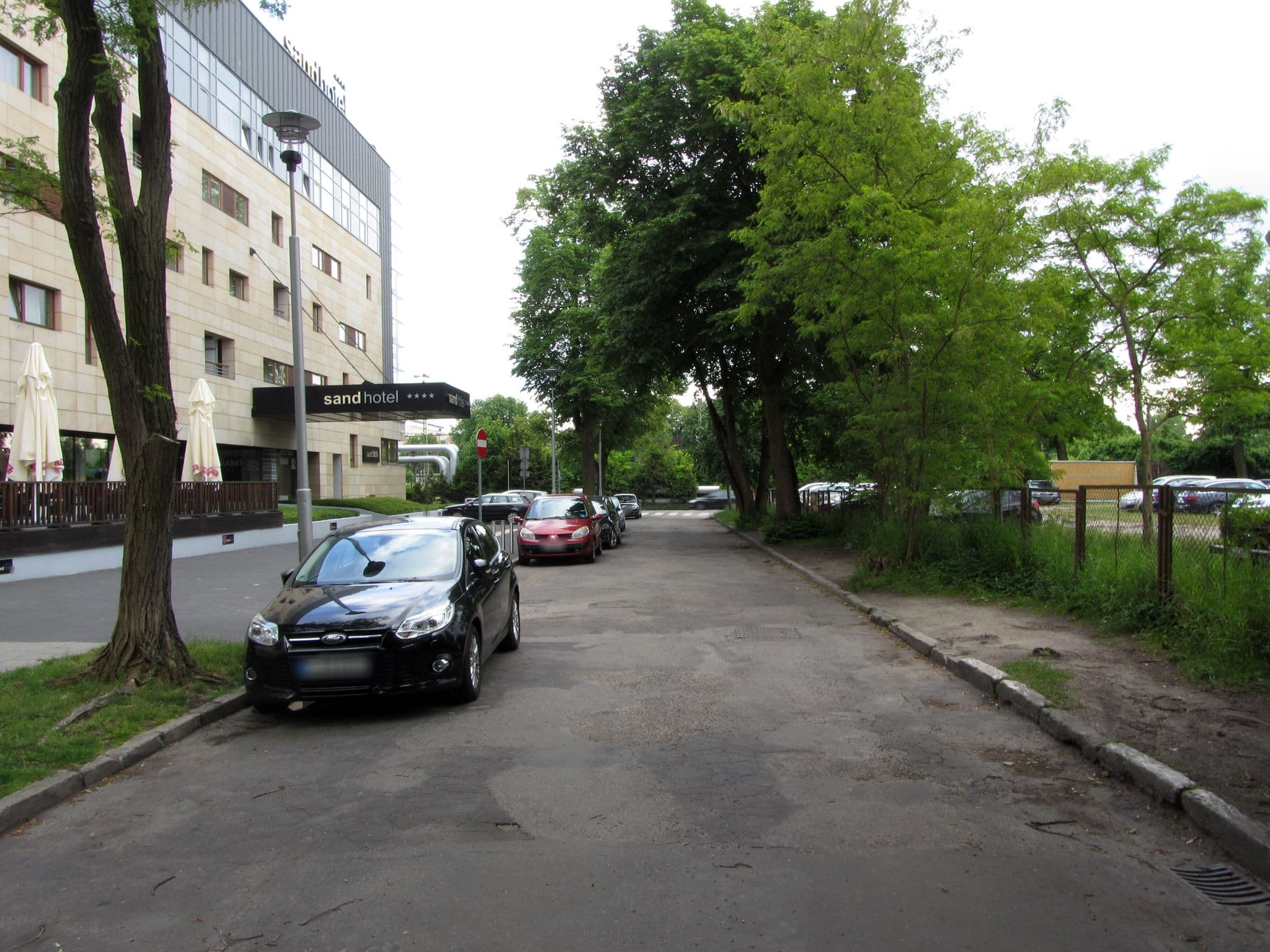 Street view near Royal Tulip Sand, Kołobrzeg
