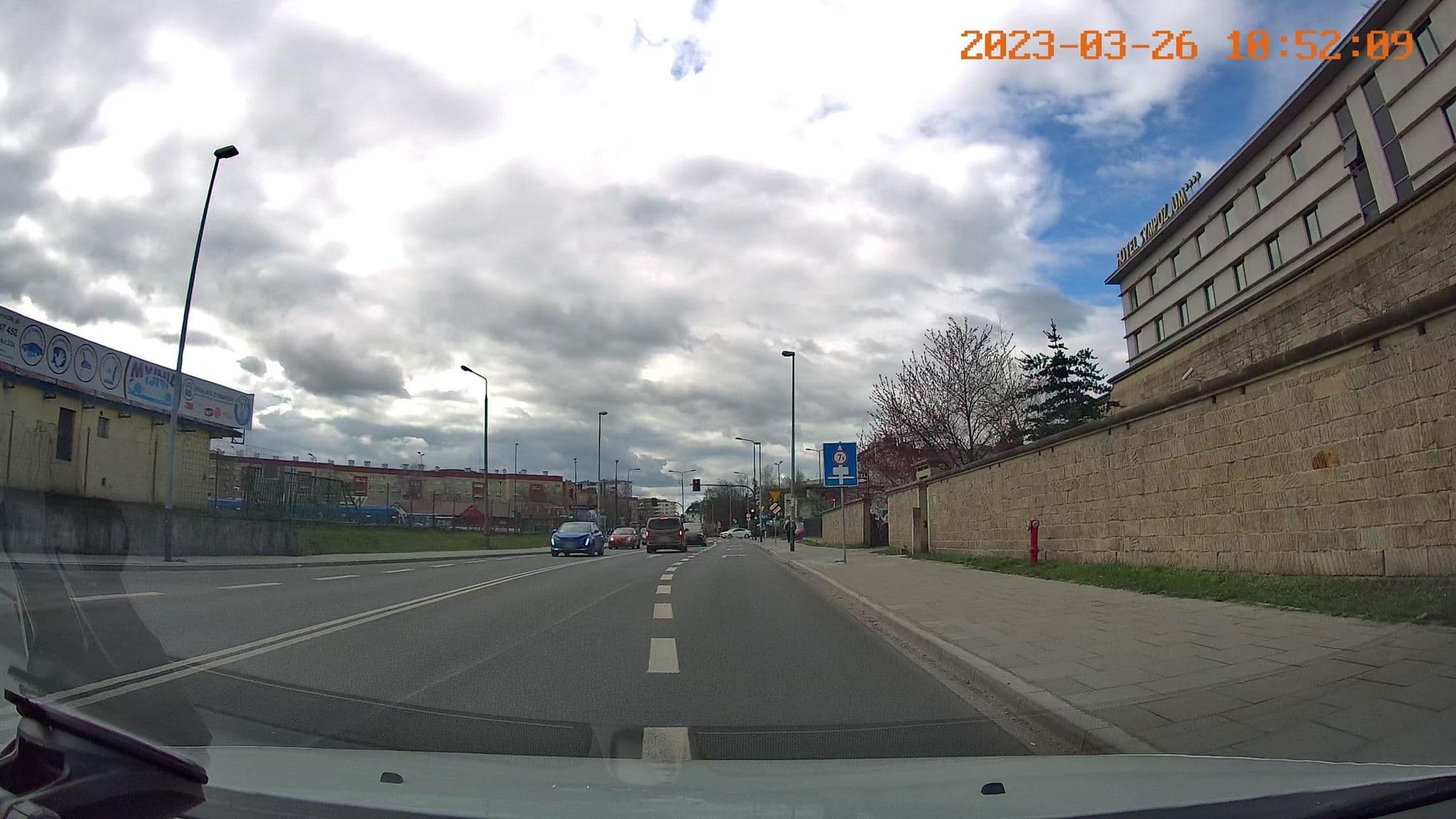Street view near Sympozjum, Kraków