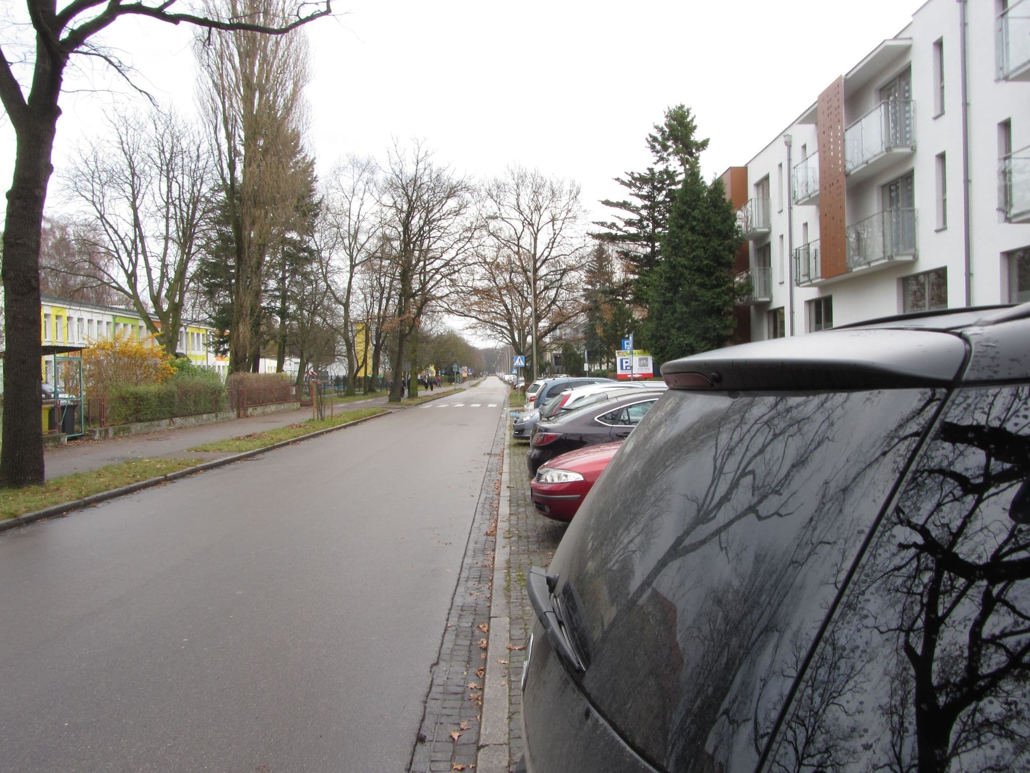 Street view near Mesko, Kołobrzeg
