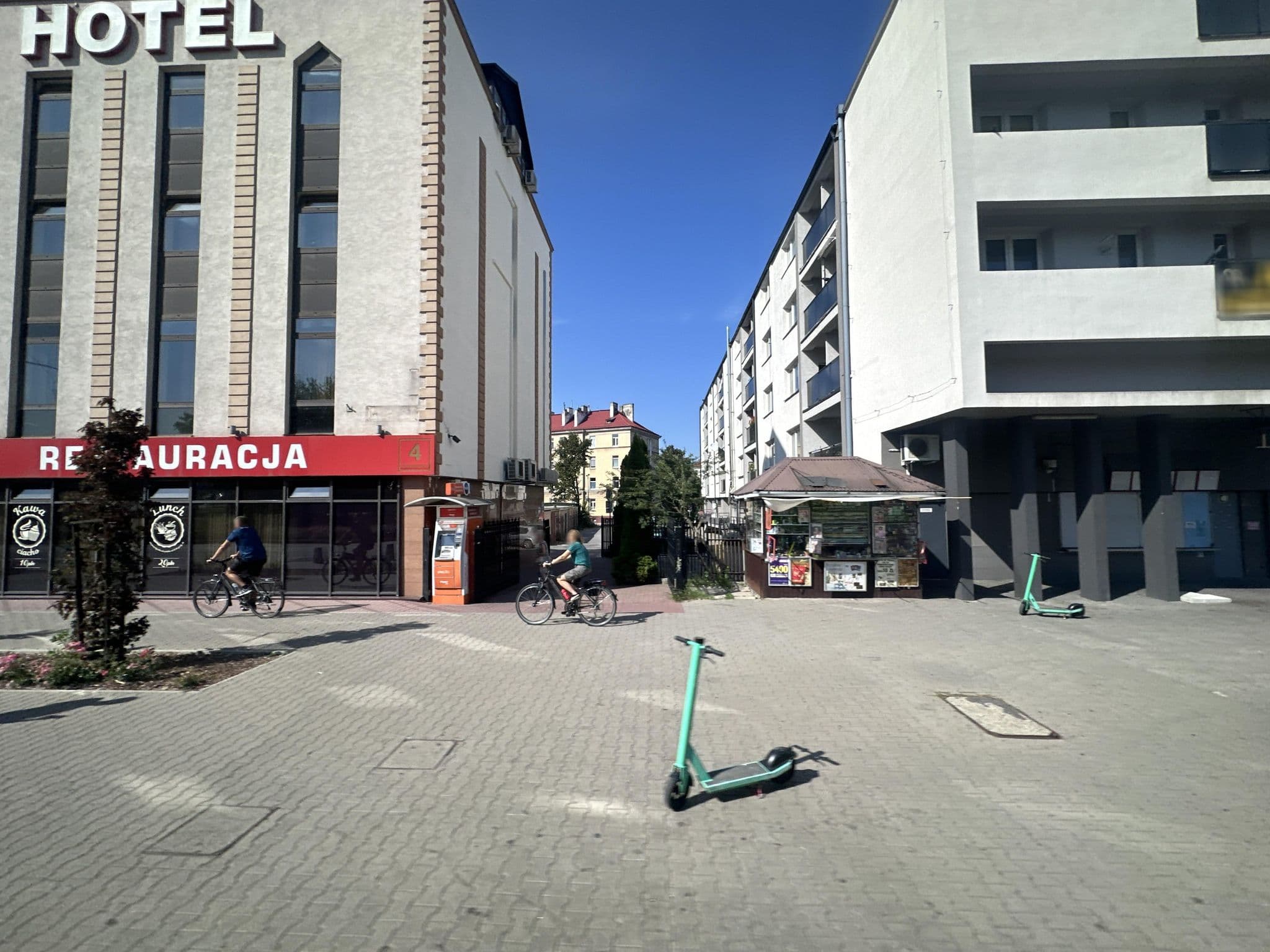 Street view near Hotel Poniatowski, Radom — © quickness805 (CC BY-SA · Mapillary)