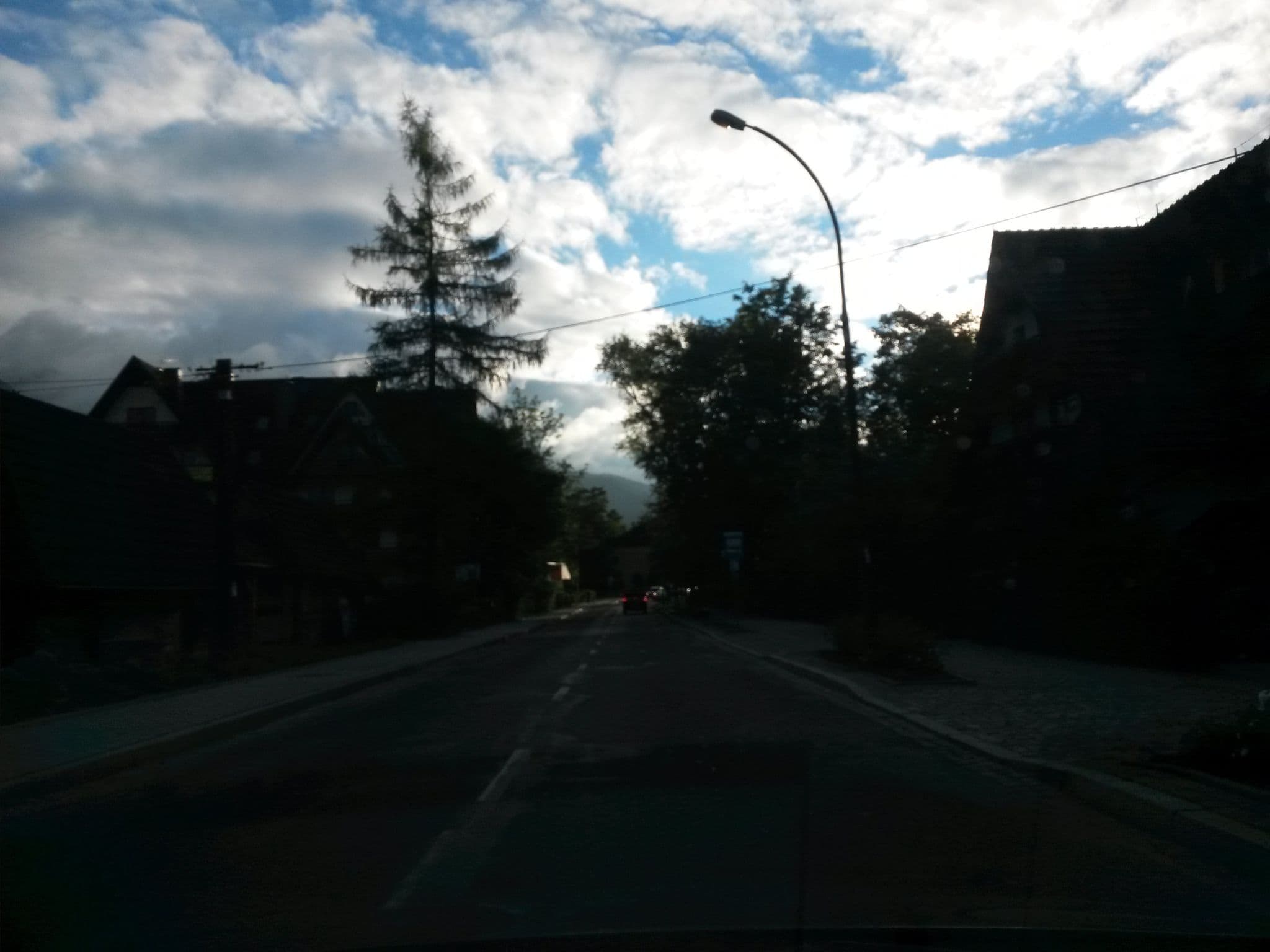 Street view near Czarny Potok, Zakopane