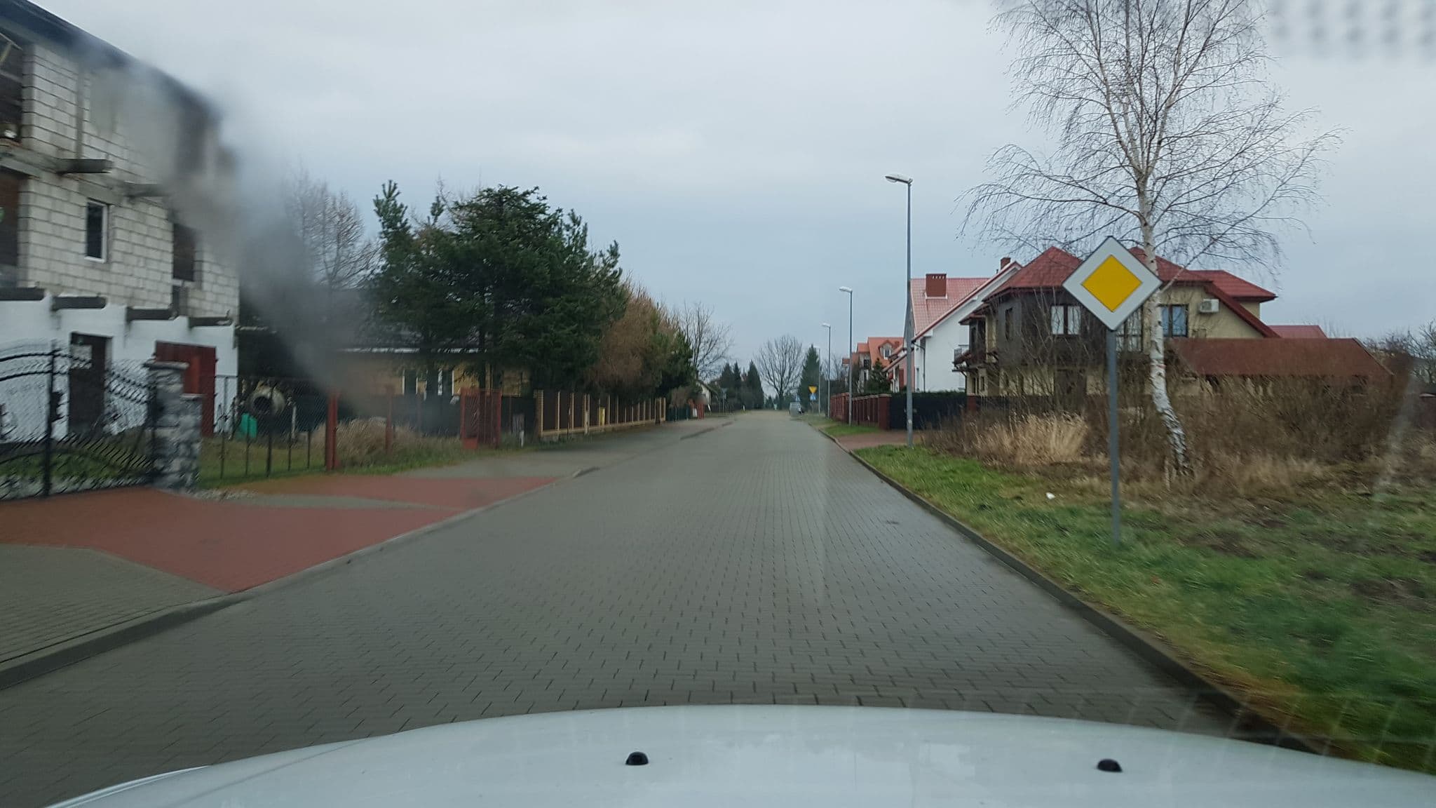 Street view near Willa Dora, Grzybowo