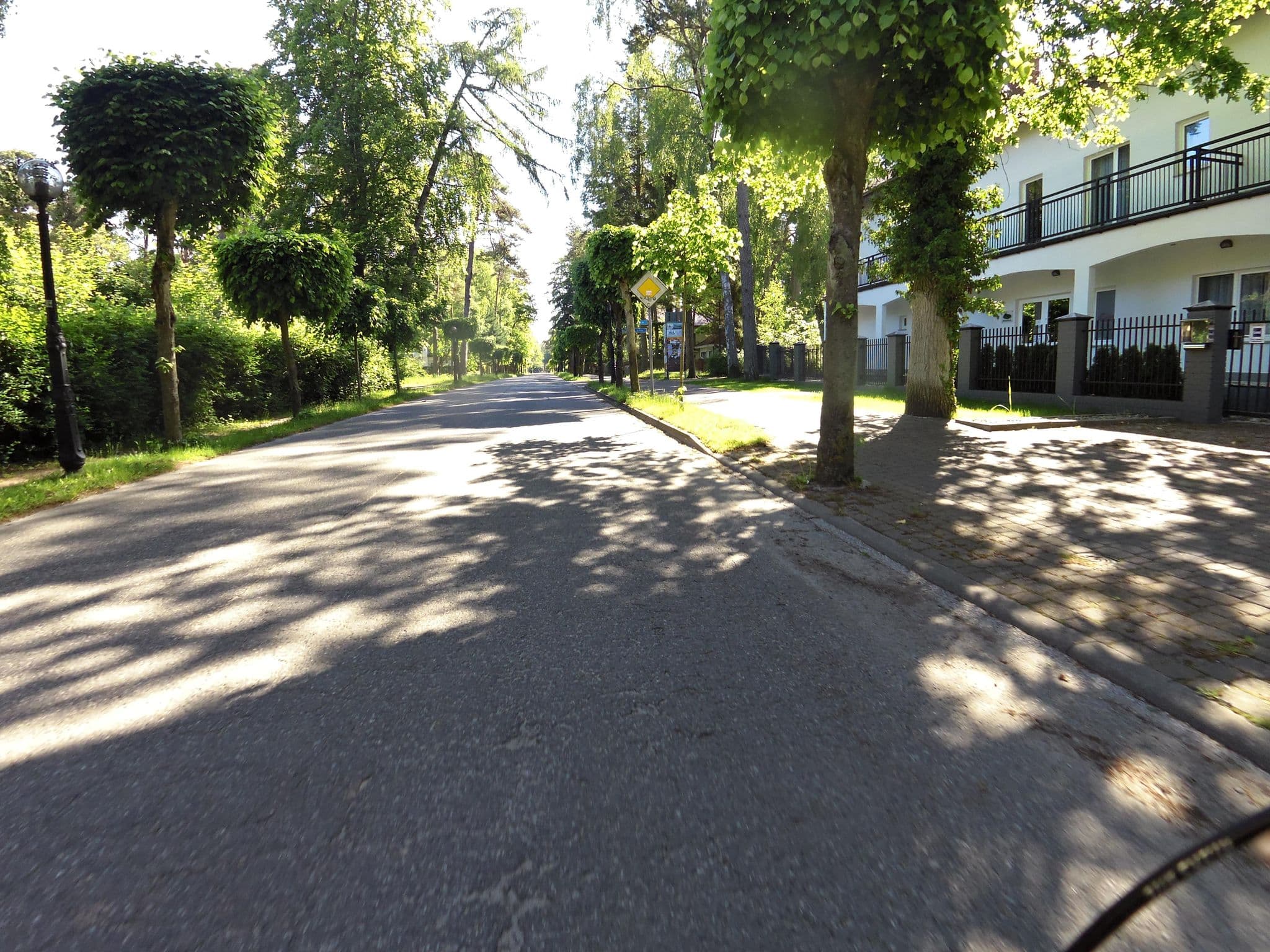 Street view near Haus Elisabeth, Pobierowo