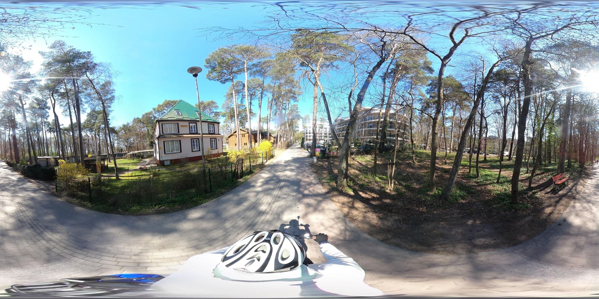 Street view near Dom Wczasowy "Bałtyk", Ustronie Morskie
