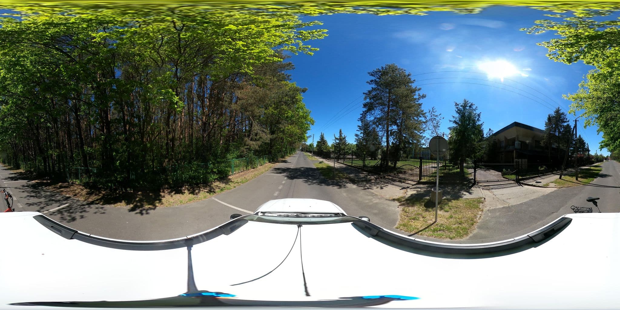Street view near Posejdon, Mielno