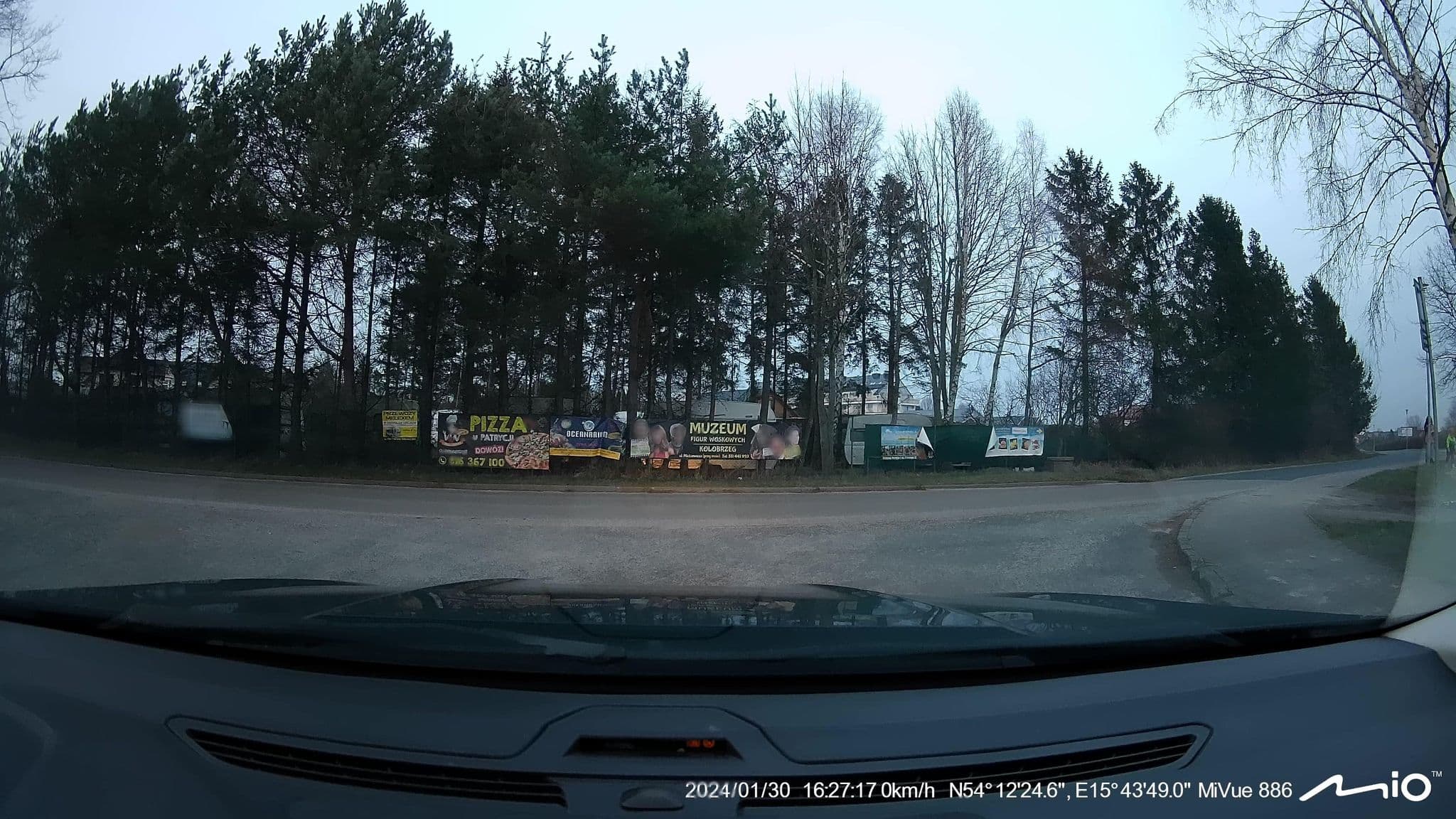 Street view near Morfeusz, Ustronie Morskie