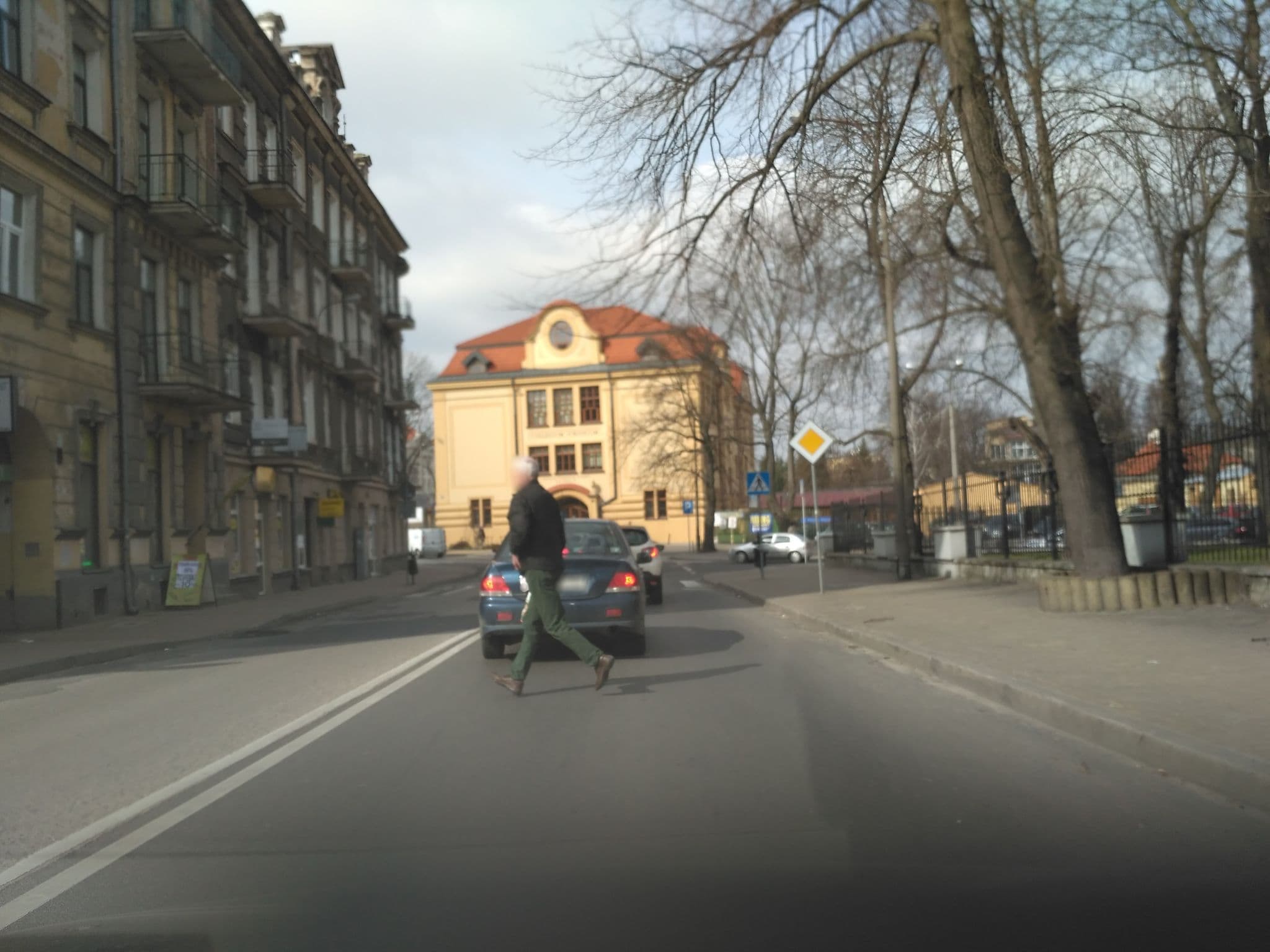 Street view near Cent Hostel, Lublin — © rafalr_osm (CC BY-SA · Mapillary)