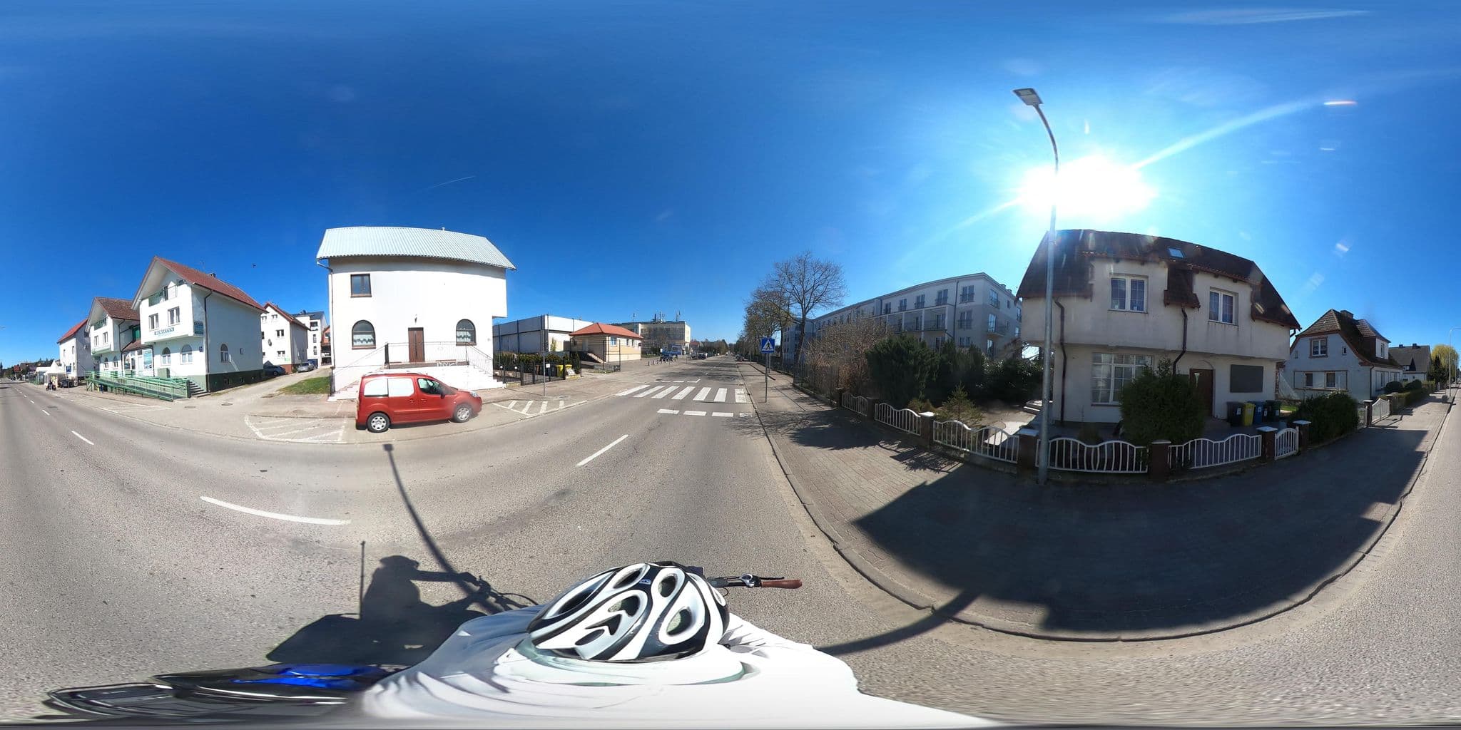 Street view near U Macieja, Ustronie Morskie