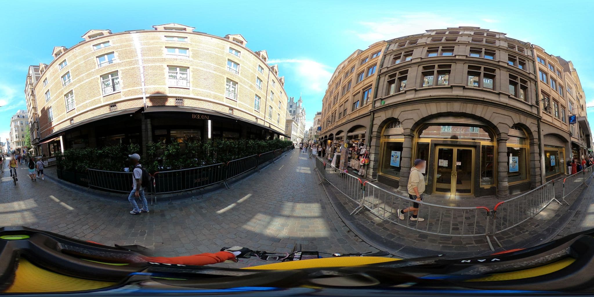 Street view near Hotel Amigo, Brussels — © Stefdegreef (CC BY-SA · Mapillary)
