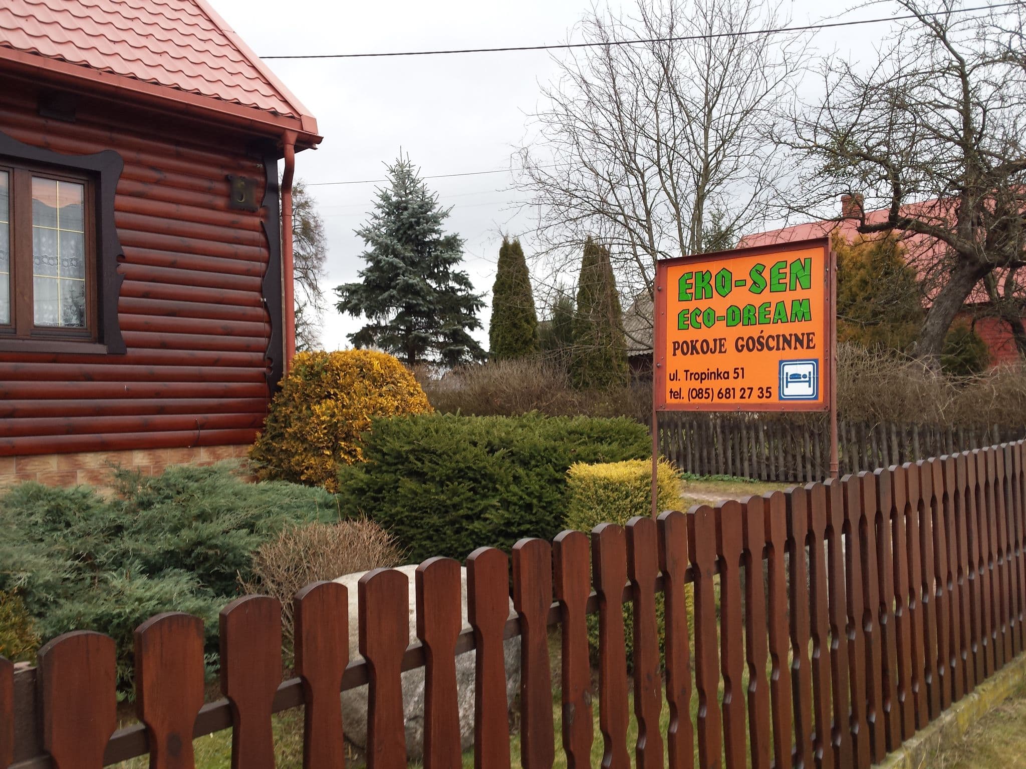 Street view near Gospodarstwo agroturystyczne ”EKO-Sen”, Białowieża — © wiktorn (CC BY-SA · Mapillary)