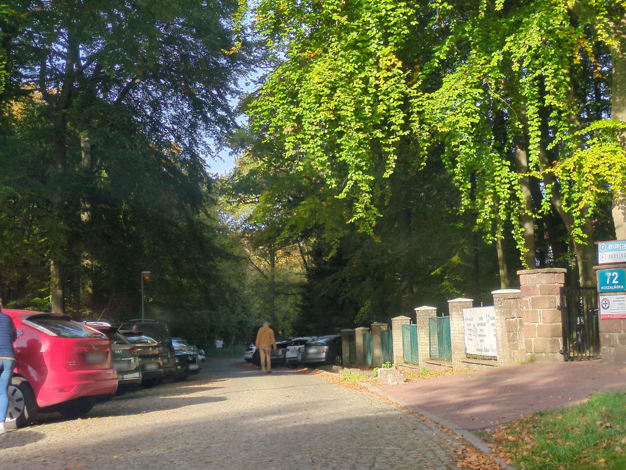 Street view near Podczele II, Kołobrzeg