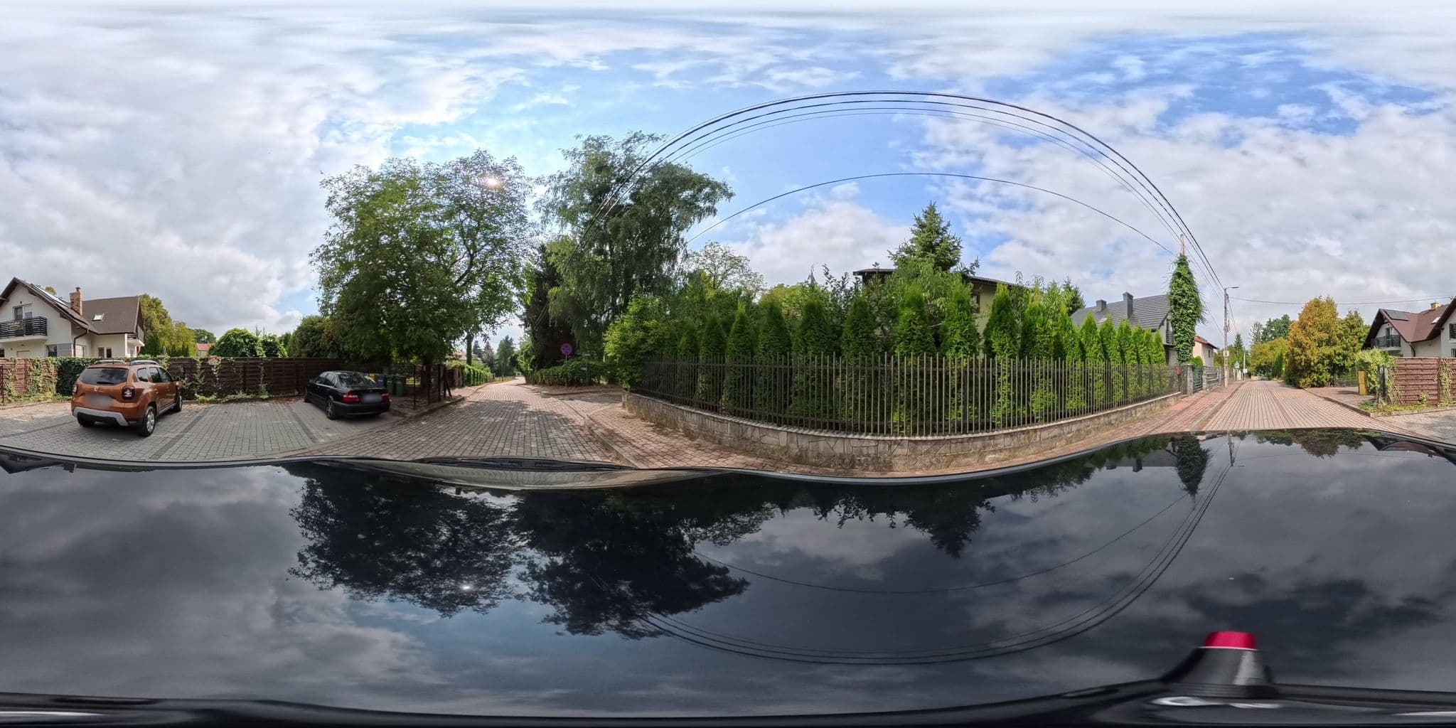 Street view near Noclegi na Leszka Czarnego, Sandomierz — © David177 (CC BY-SA · Mapillary)