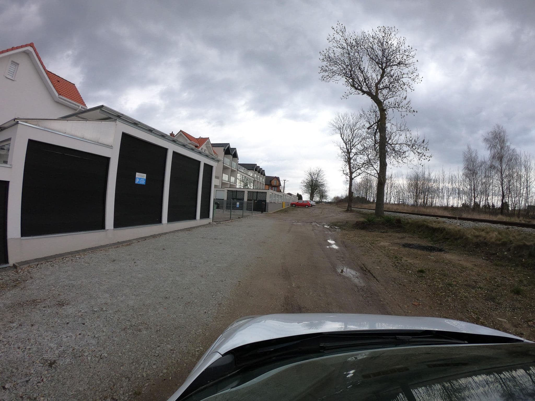 Street view near Fregata, Pobierowo
