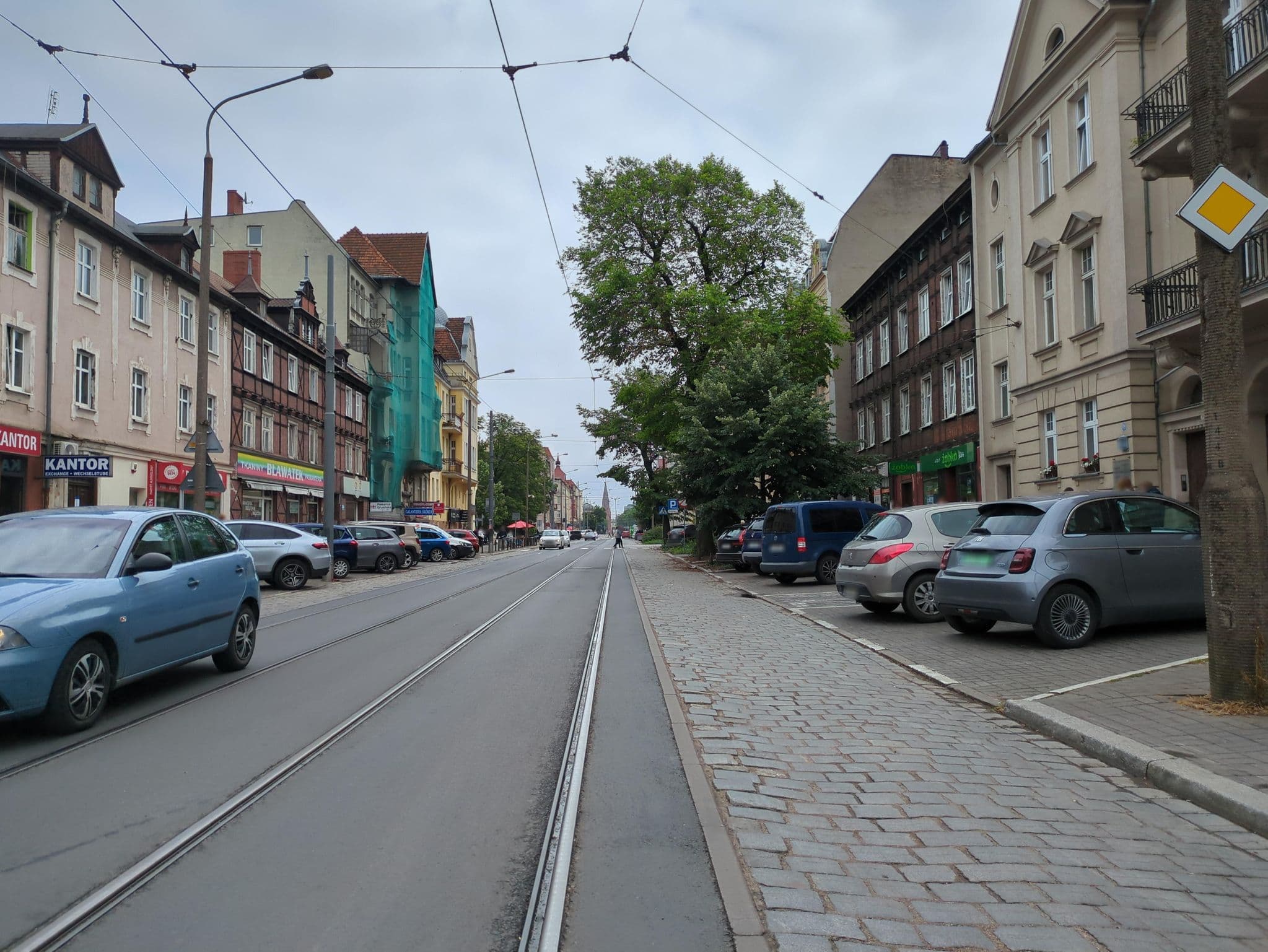 Street view near Soda hostel & apartments, Poznań — © 6b17d8c50e264a46 (CC BY-SA · Mapillary)