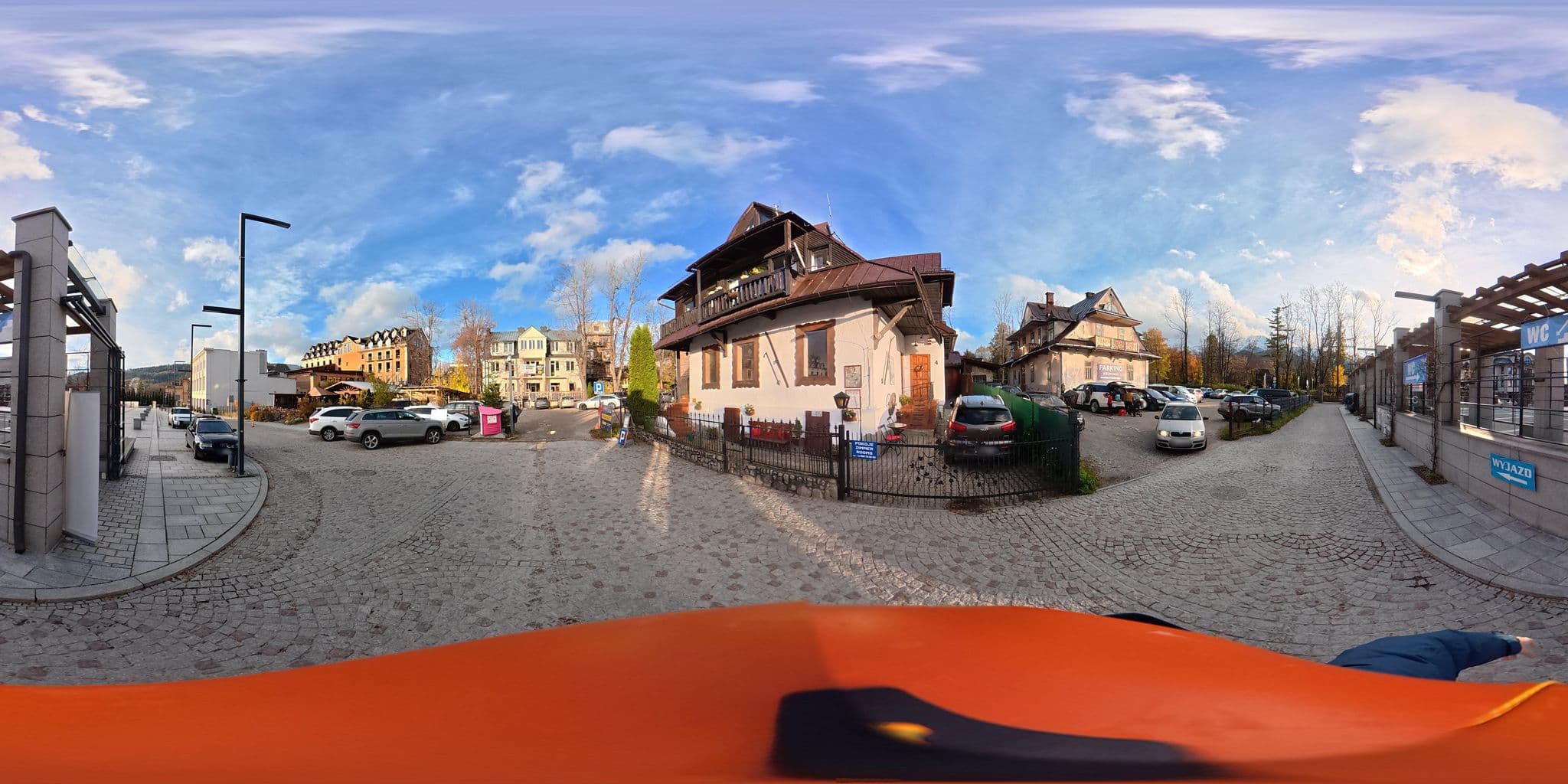Street view near Willa Labelle, Zakopane