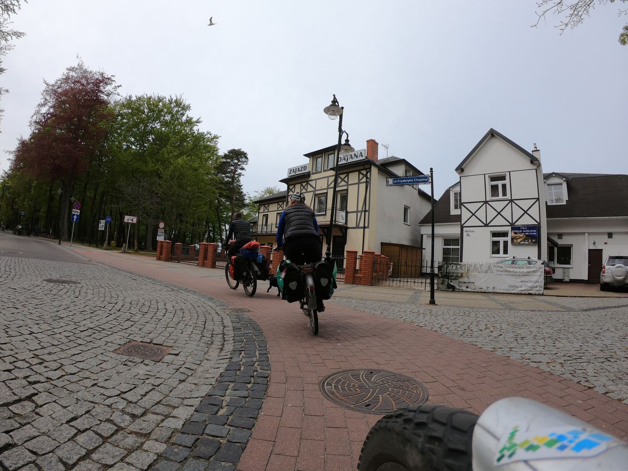 Street view near Fala, Ustka