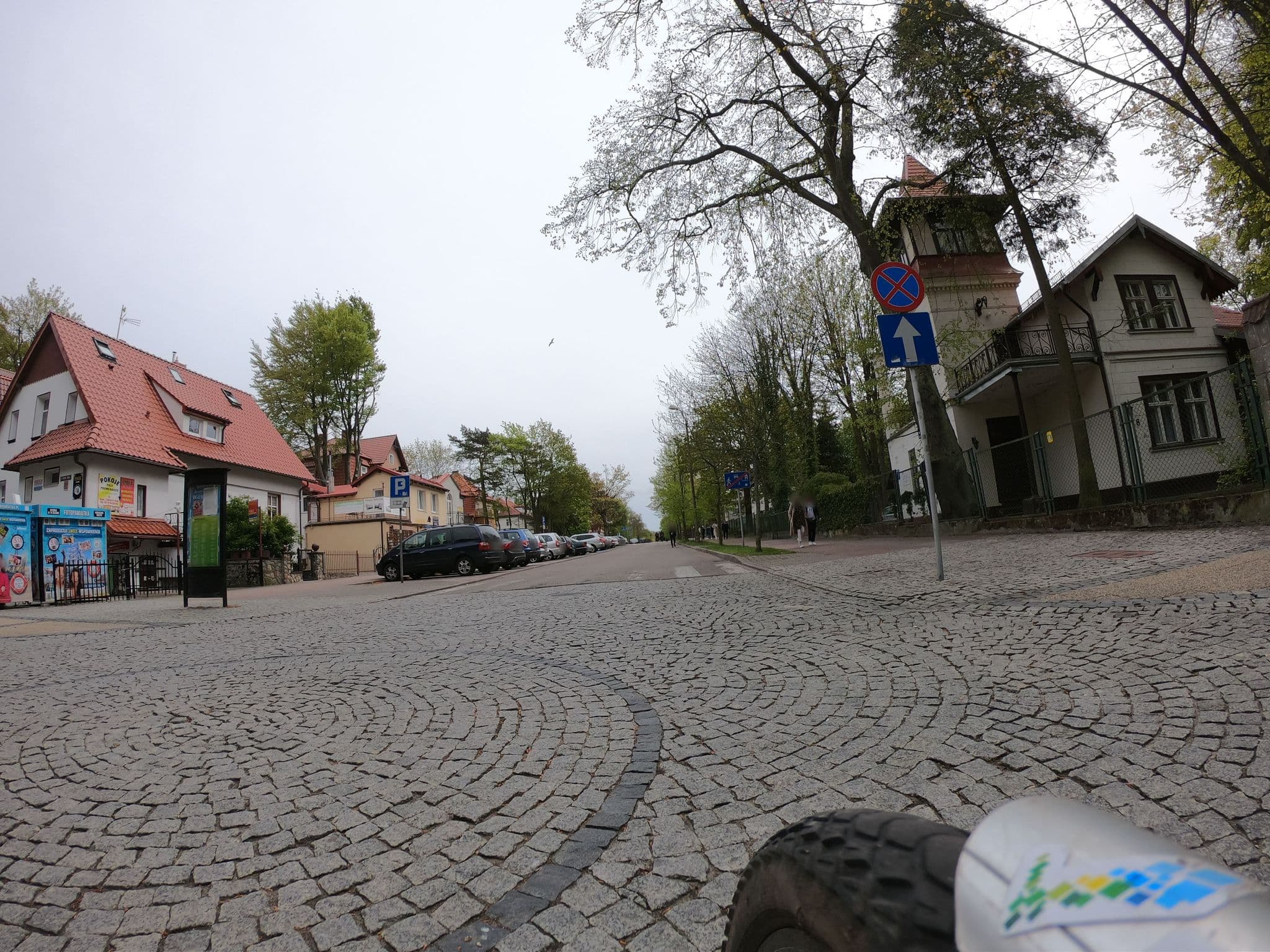 Street view near Fregata, Ustka