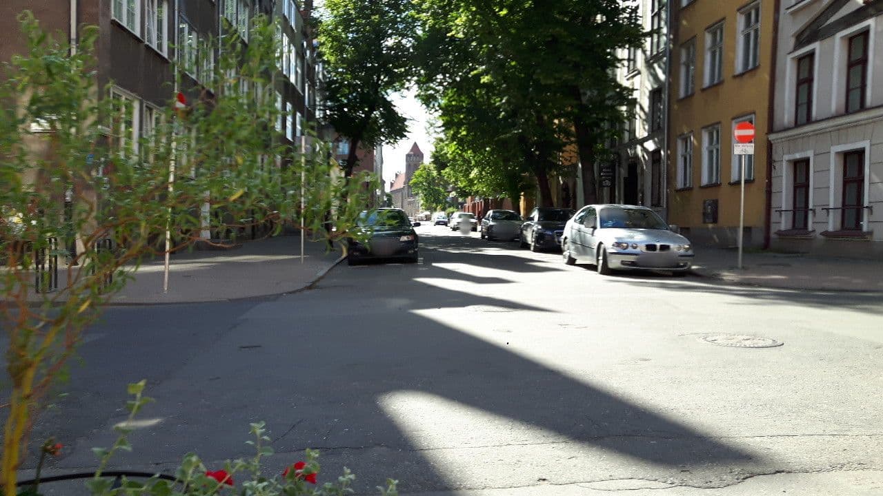 Street view near Grand Hostel Gdańsk, Gdańsk — © changchun1 (CC BY-SA · Mapillary)