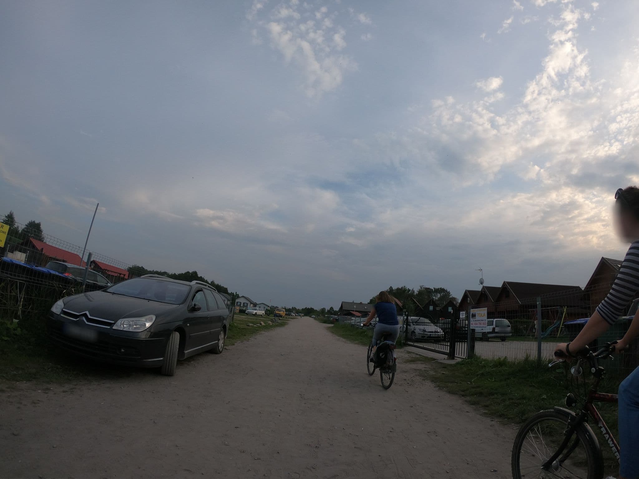 Street view near Tola - Domki letniskowe, Mielno