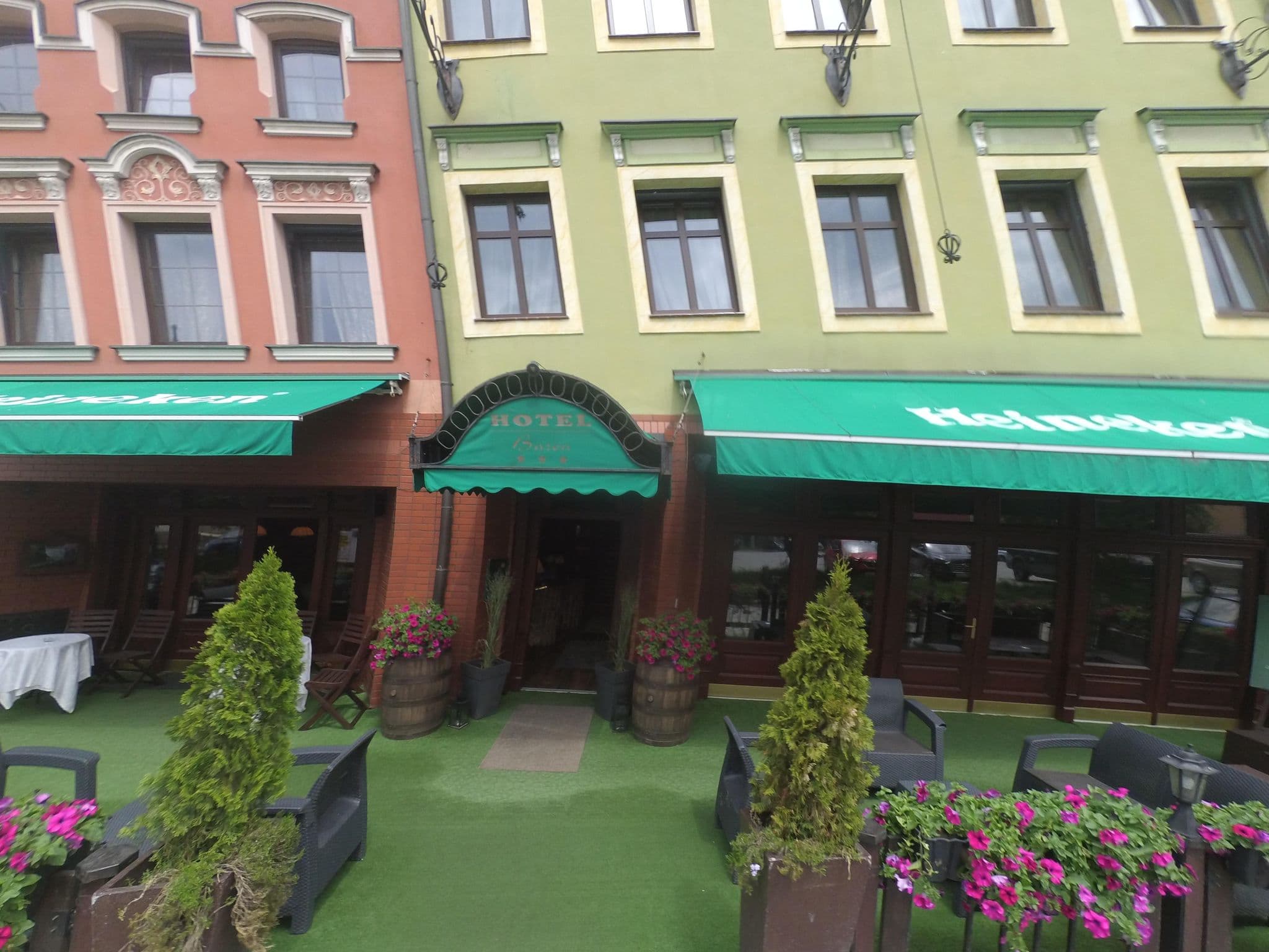 Street view near Hotel Baron, Jelenia Góra — © wegavision (CC BY-SA · Mapillary)