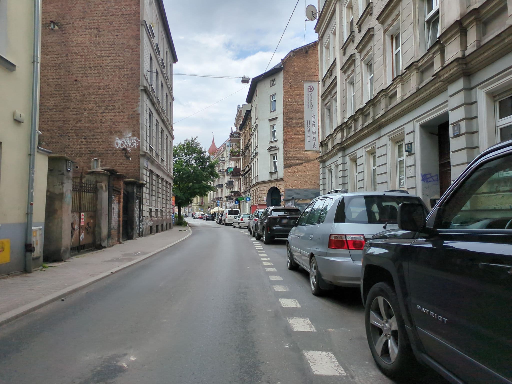 Street view near Cinema, Poznań — © 6b17d8c50e264a46 (CC BY-SA · Mapillary)