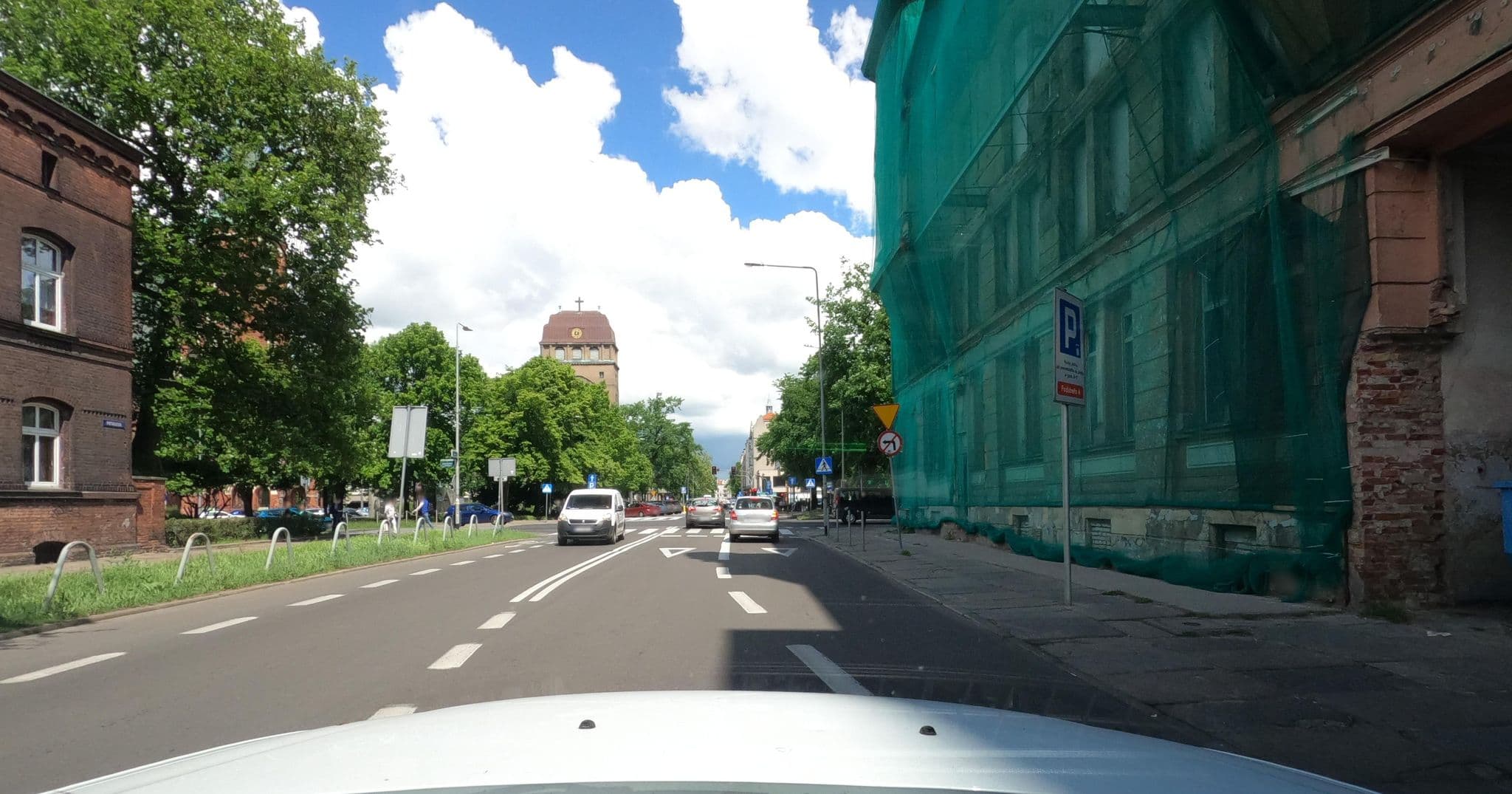 Street view near Hotelik Slowianski, Szczecin — © masterofnoroad (CC BY-SA · Mapillary)