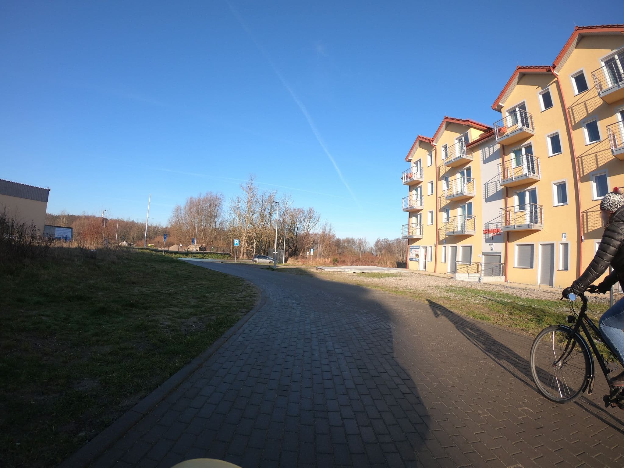 Street view near Edana, Ustronie Morskie