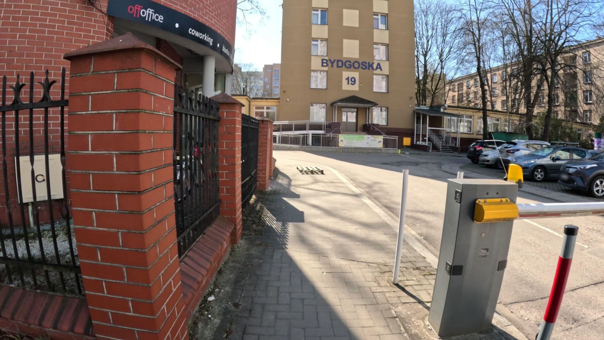 Street view near Dom Studencki Bydgoska, Kraków