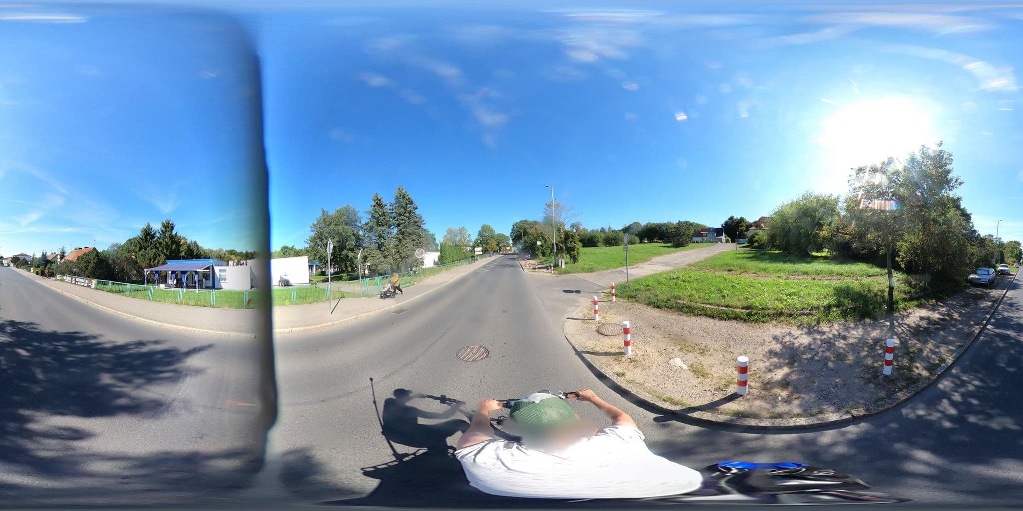 Street view near Ośrodek Wczasowy Irena, Mielno — © Ameba (CC BY-SA · Mapillary)
