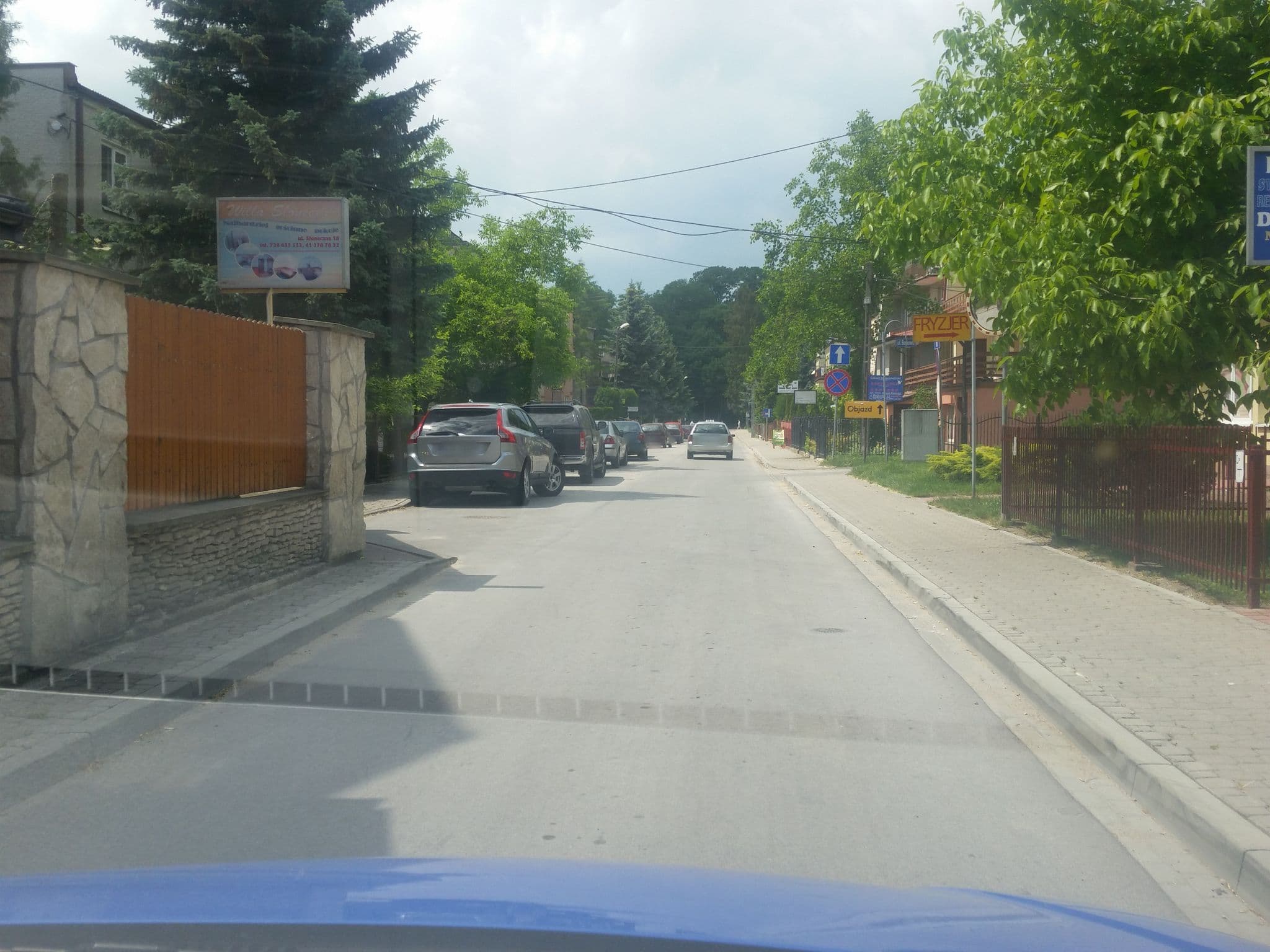 Street view near Willa Słoneczna, Busko-Zdrój — © ireun (CC BY-SA · Mapillary)