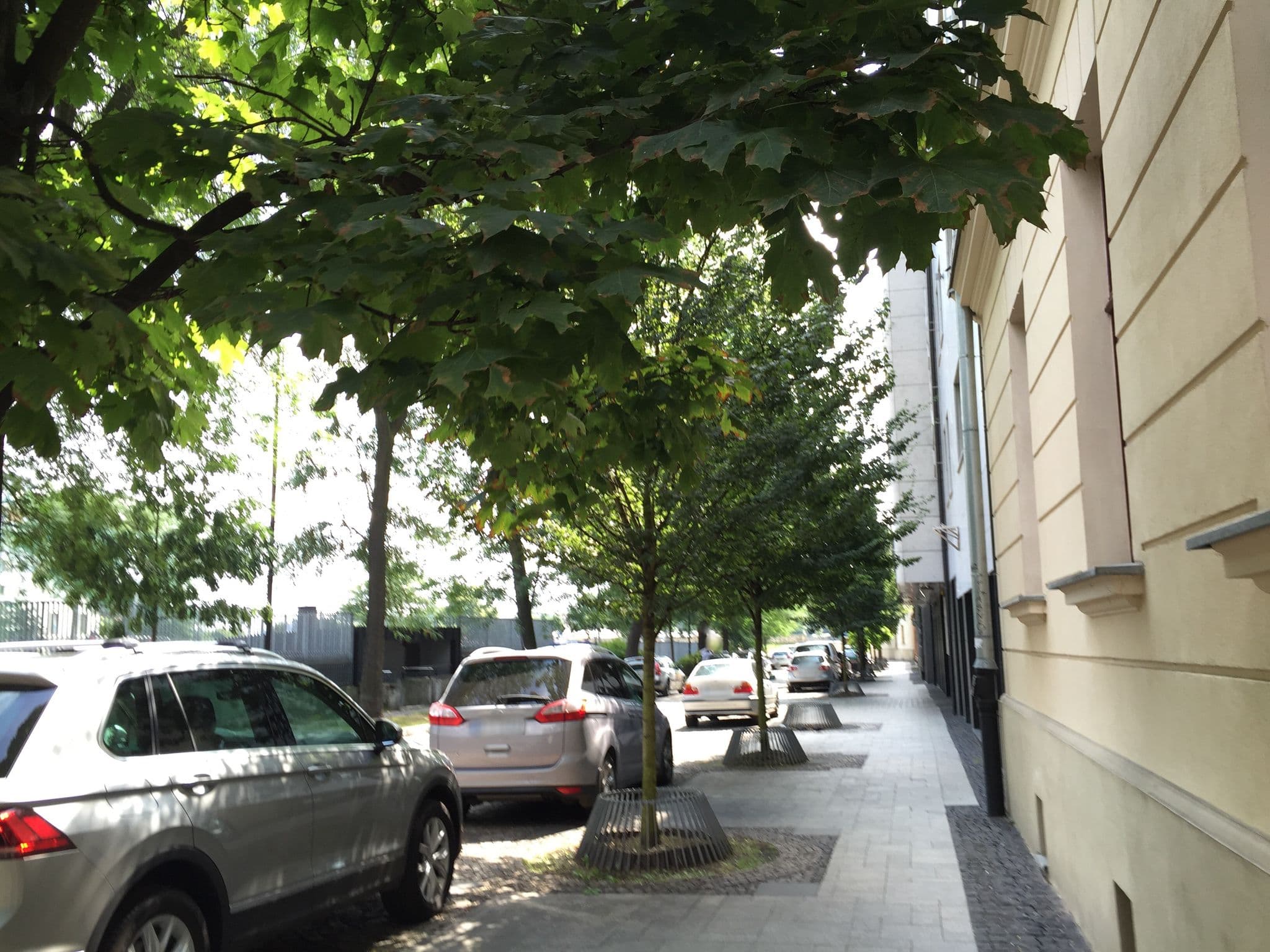 Street view near Amstra, Kraków